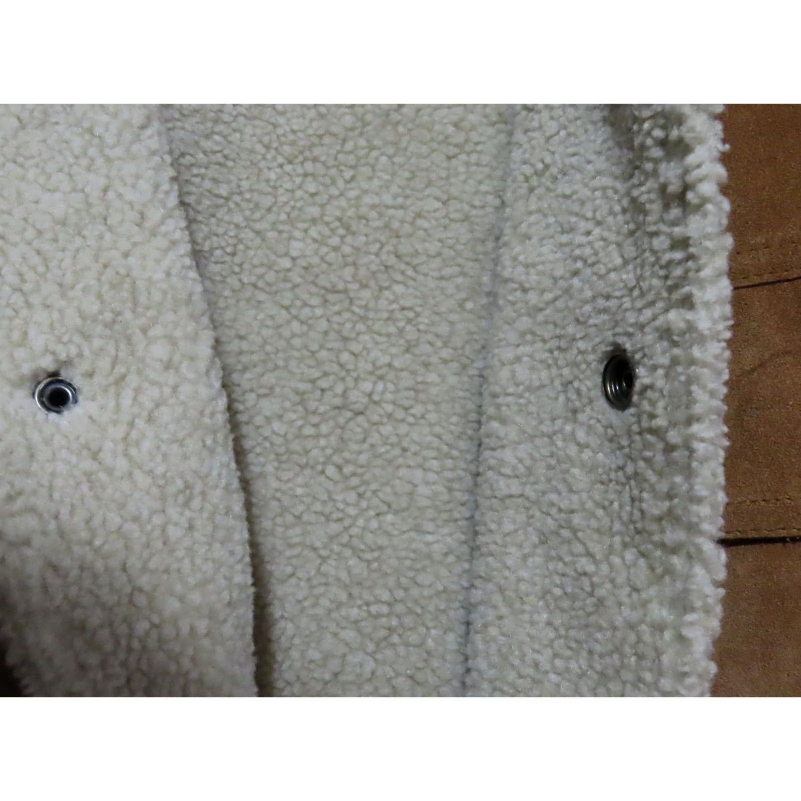 Roundtree & Yorke Roundtree & Yorke Outfitters Men's XL Suede Sherpa Lined Coat Leather Jacket Brown Snaps Pockets Mid-Length Size US XL / EU 56 / 4 - 7 Thumbnail