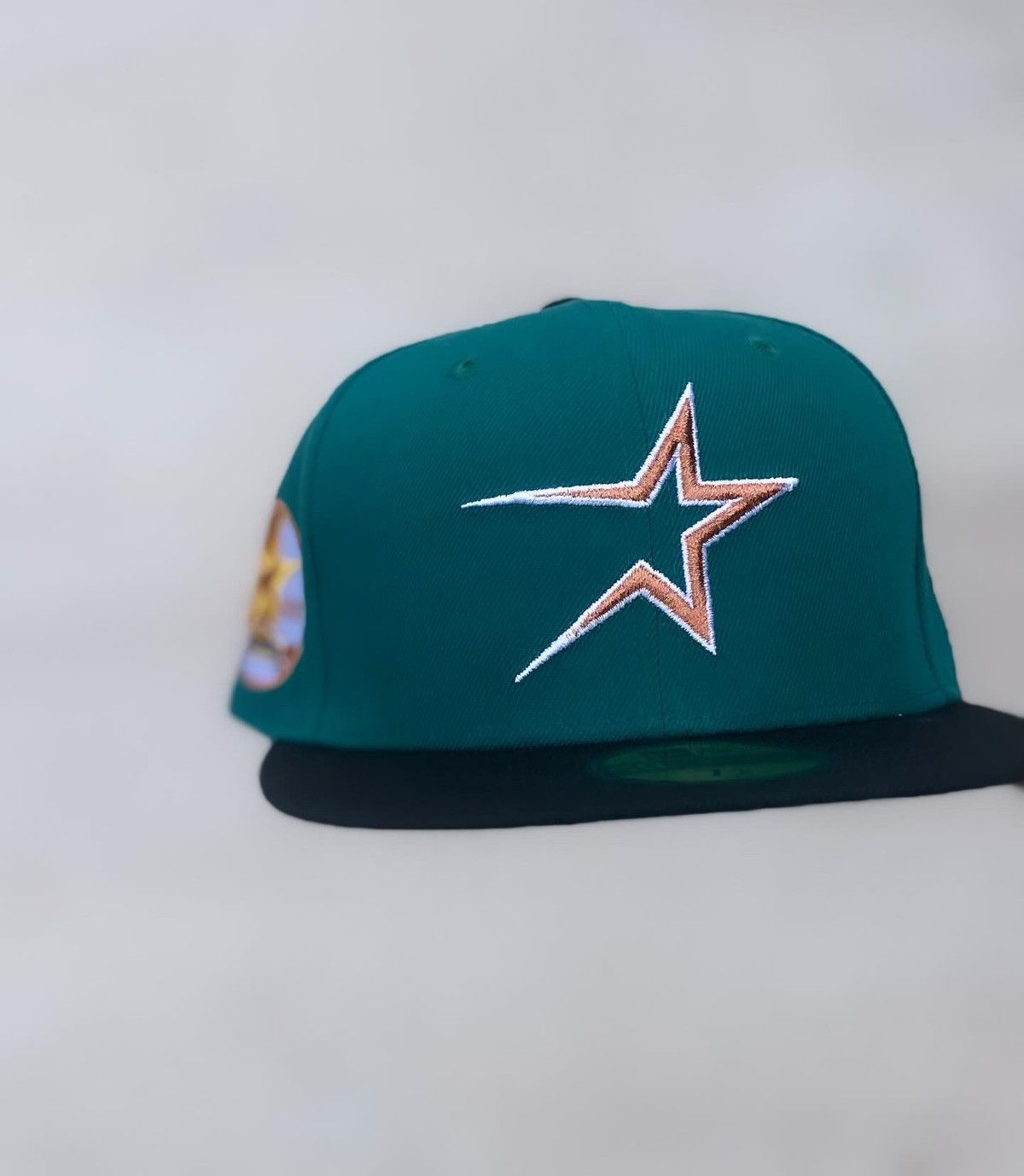 image of Hat Club x Myfitteds Houston Astros 7 1/8 in Green, Men's