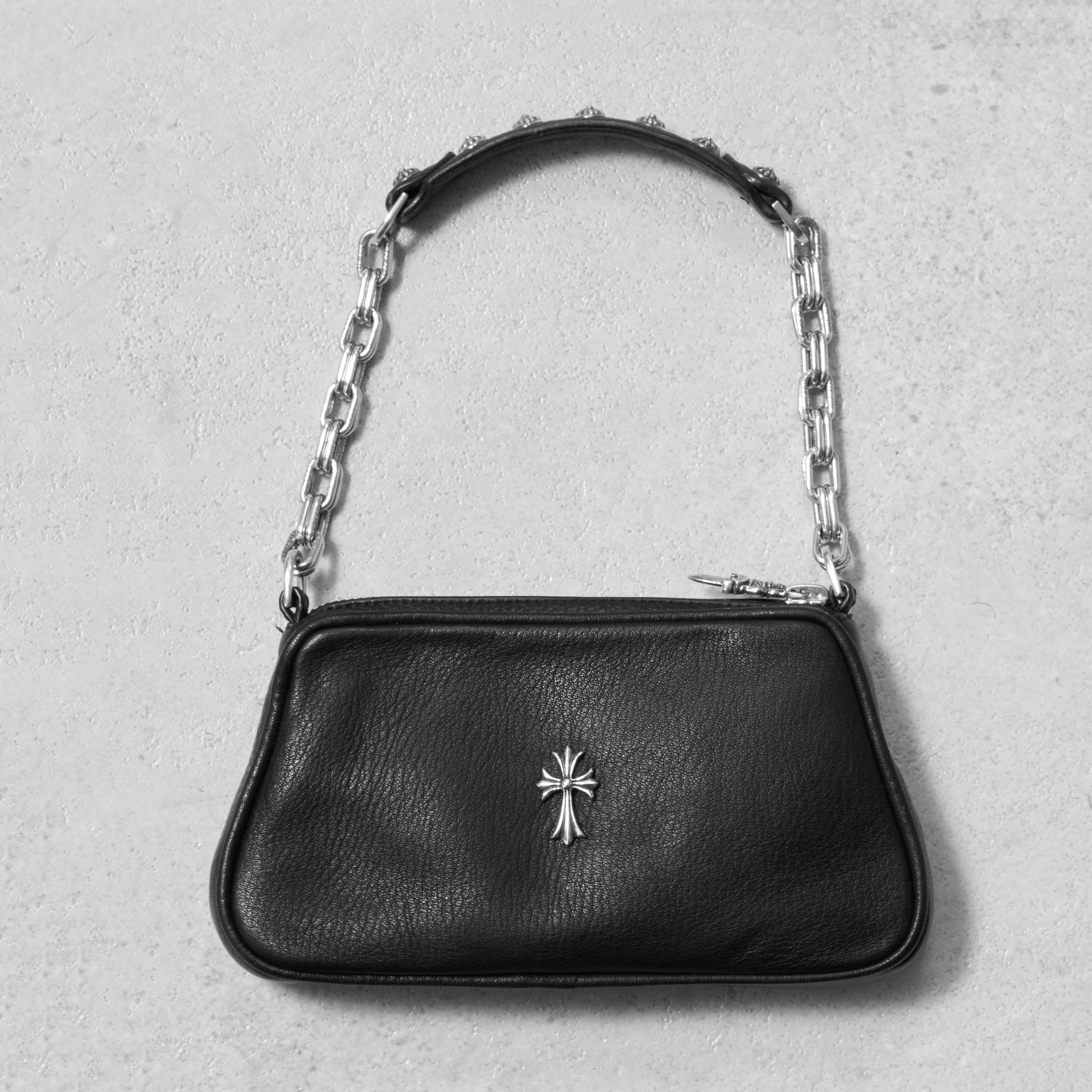 Chrome Hearts CHROME HEARTS Pulp Cross Link Chain Silver Medium Bag Size ONE SIZE - 2 Thumbnail