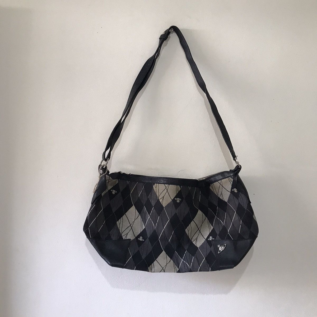 image of Vivienne Westwood - Shoulder/crossbody Bag in Grey, Women's