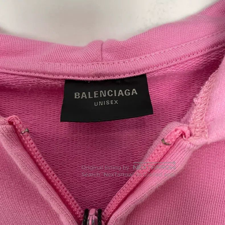 Balenciaga Balenciaga Pink War Horse Digital Printed Frayed Faded Lon Size US S / EU 44-46 / 1 - 3 Thumbnail