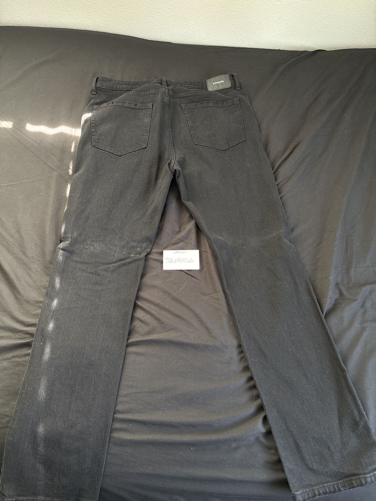 Rsq RSQ slim black ripped denim jeans Size US 36 / EU 52 - 1 Thumbnail