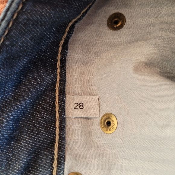 Iceberg Iceberg Gilmar straight jeans embellished label - size 28 Size 28" / US 6 / IT 42 - 8 Thumbnail