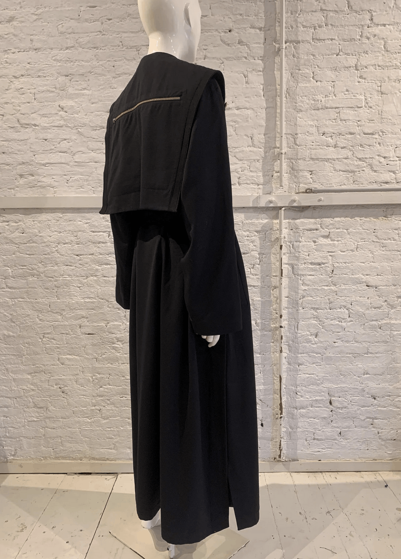 Marithe + Francois Girbaud Marithe Francois Girbaud 1990s Double Beasted Maxi Coat Size M / US 6-8 / IT 42-44 - 4 Thumbnail