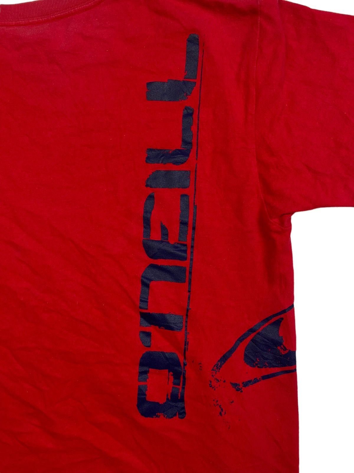 O'Neill × Vintage VINTAGE Oneill Prinstar t-shirt short sleeve M roundneck red Size US M / EU 48-50 / 2 - 12 Thumbnail