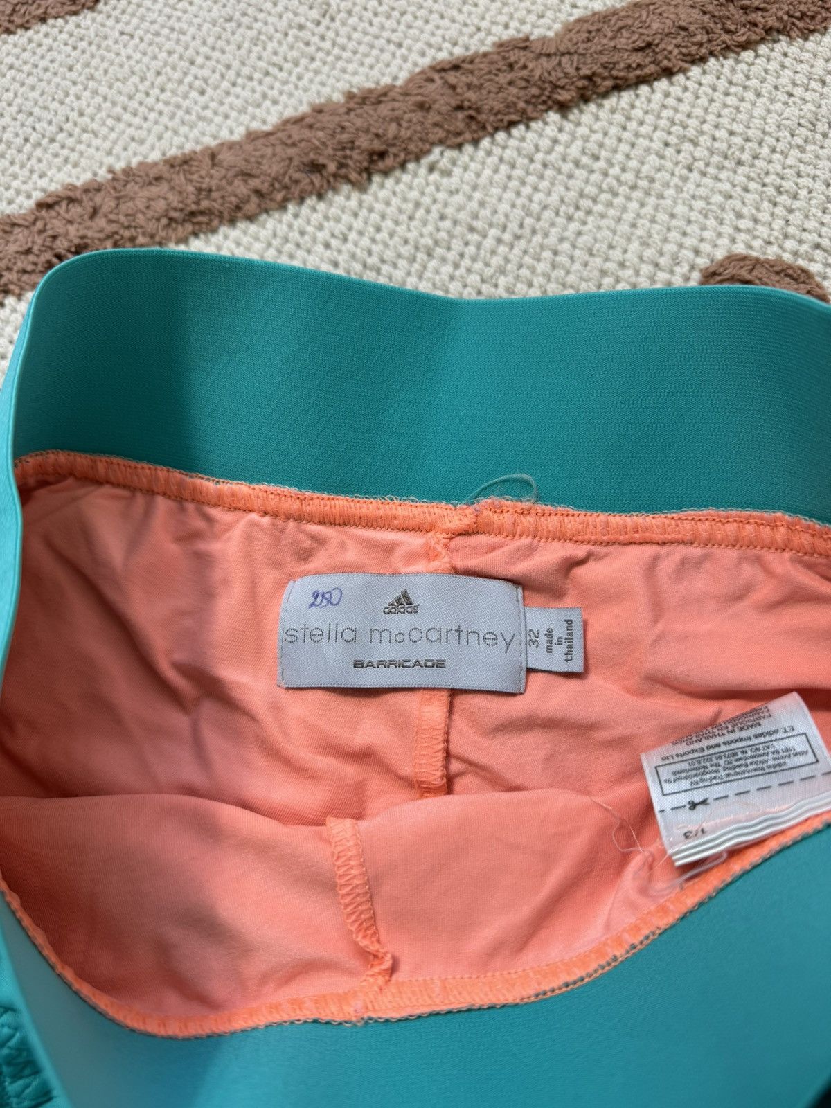 Adidas × Stella McCartney ADIDAS x STELLA MCCARTNEY TENNIS SKIRT SHORTS Size 26" / US 2 / IT 38 - 4 Thumbnail