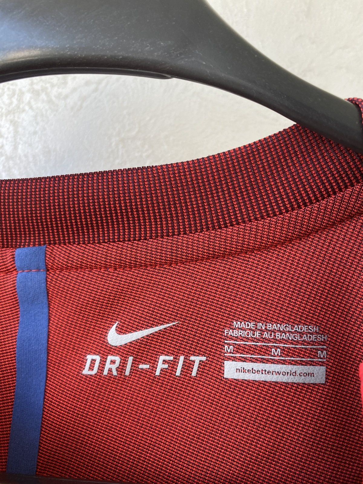 Nike ENGLAND 2016 PLAYER ISSUE #10 ROONEY FOOTBALL SHIRT NIKE Size US M / EU 48-50 / 2 - 16 Thumbnail