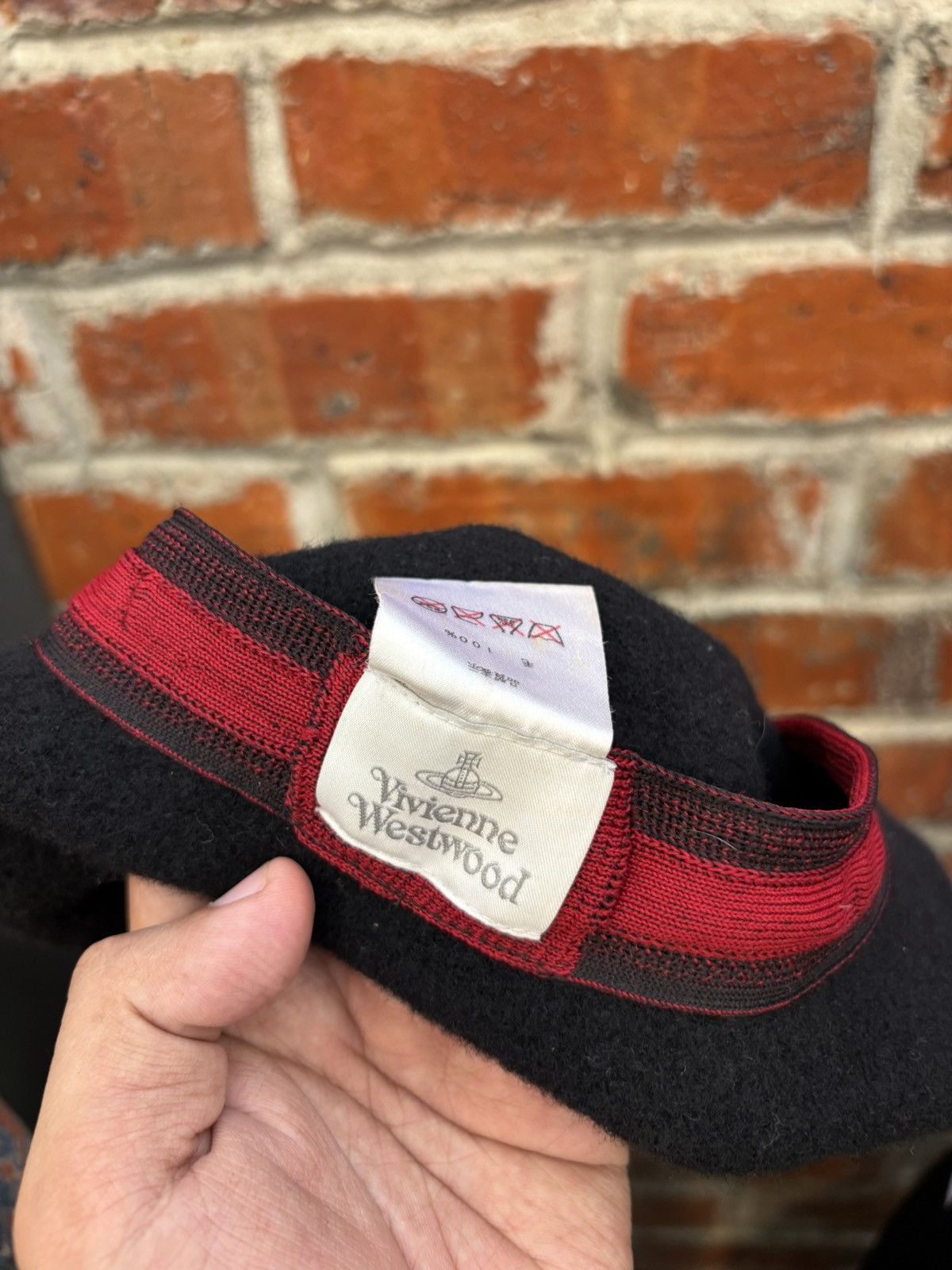 Vivienne Westwood Vintage Vivienne Westwood Wool Baret Hat Size ONE SIZE - 4 Thumbnail