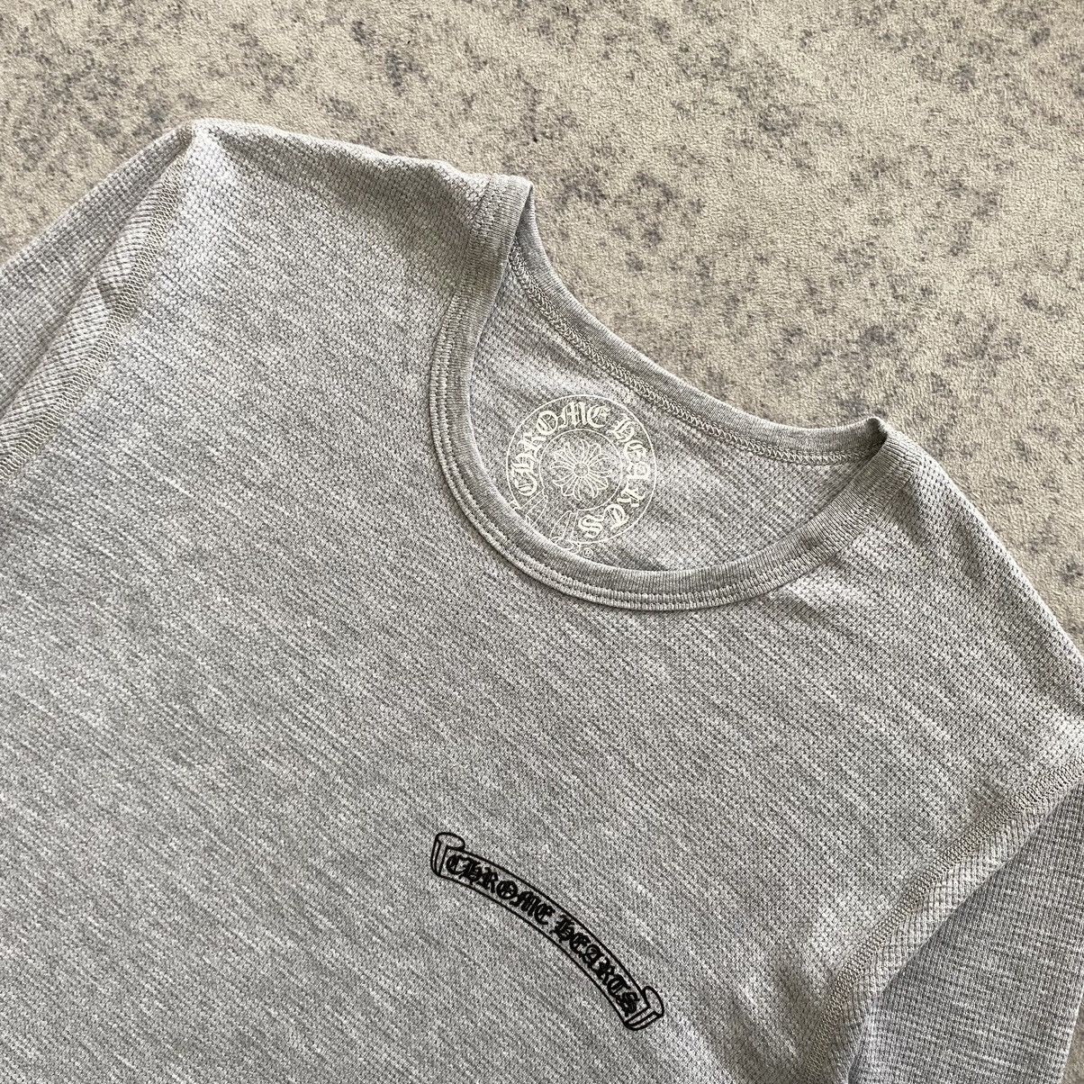 Chrome Hearts Chrome Hearts Scroll Thermal long t-shirt Gray Size M / US 6-8 / IT 42-44 - 3 Thumbnail