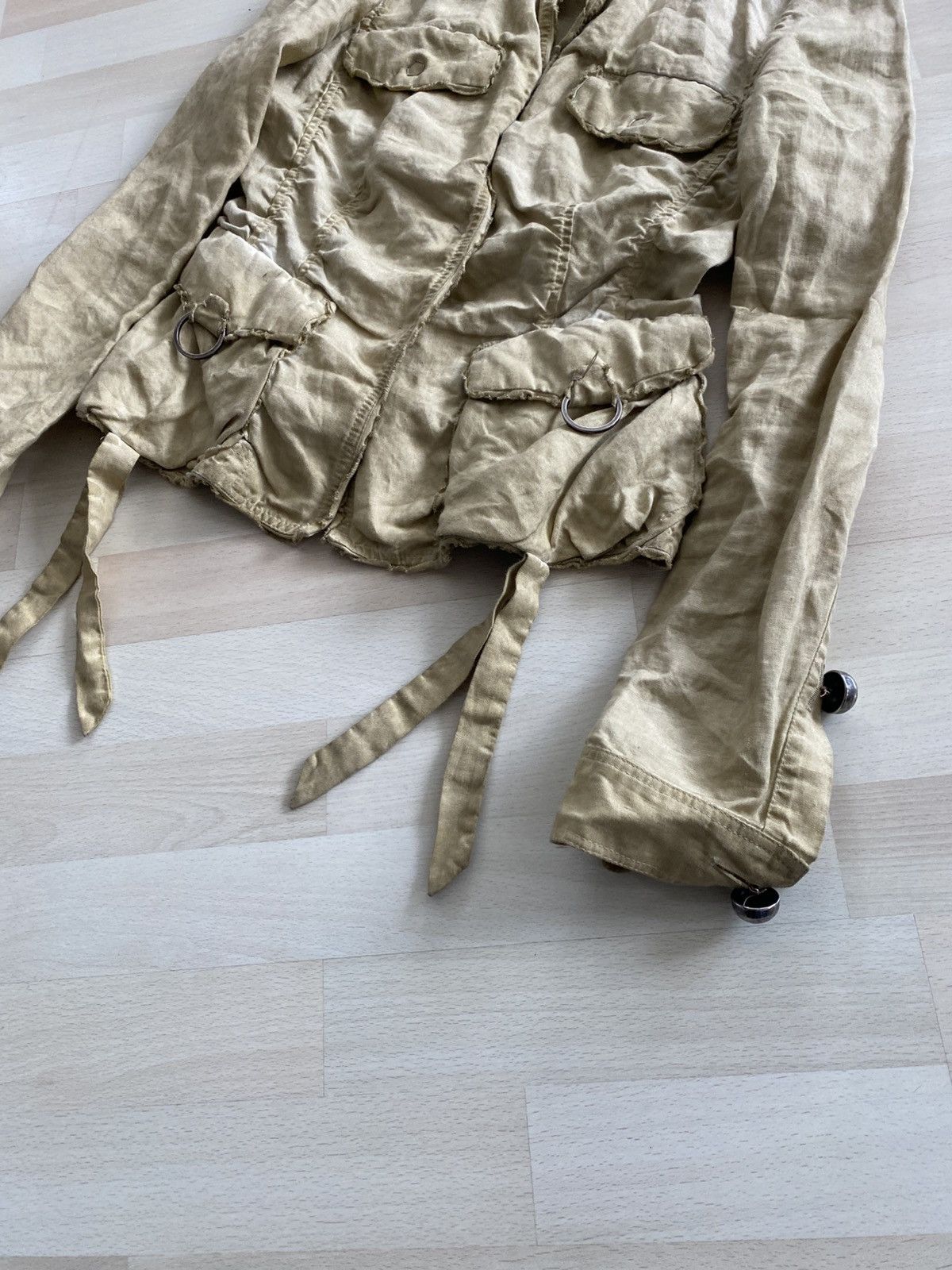 Designer Avant-garde Weber Coast & Ahaus Raw Jacket Size S / US 4 / IT 40 - 4 Thumbnail