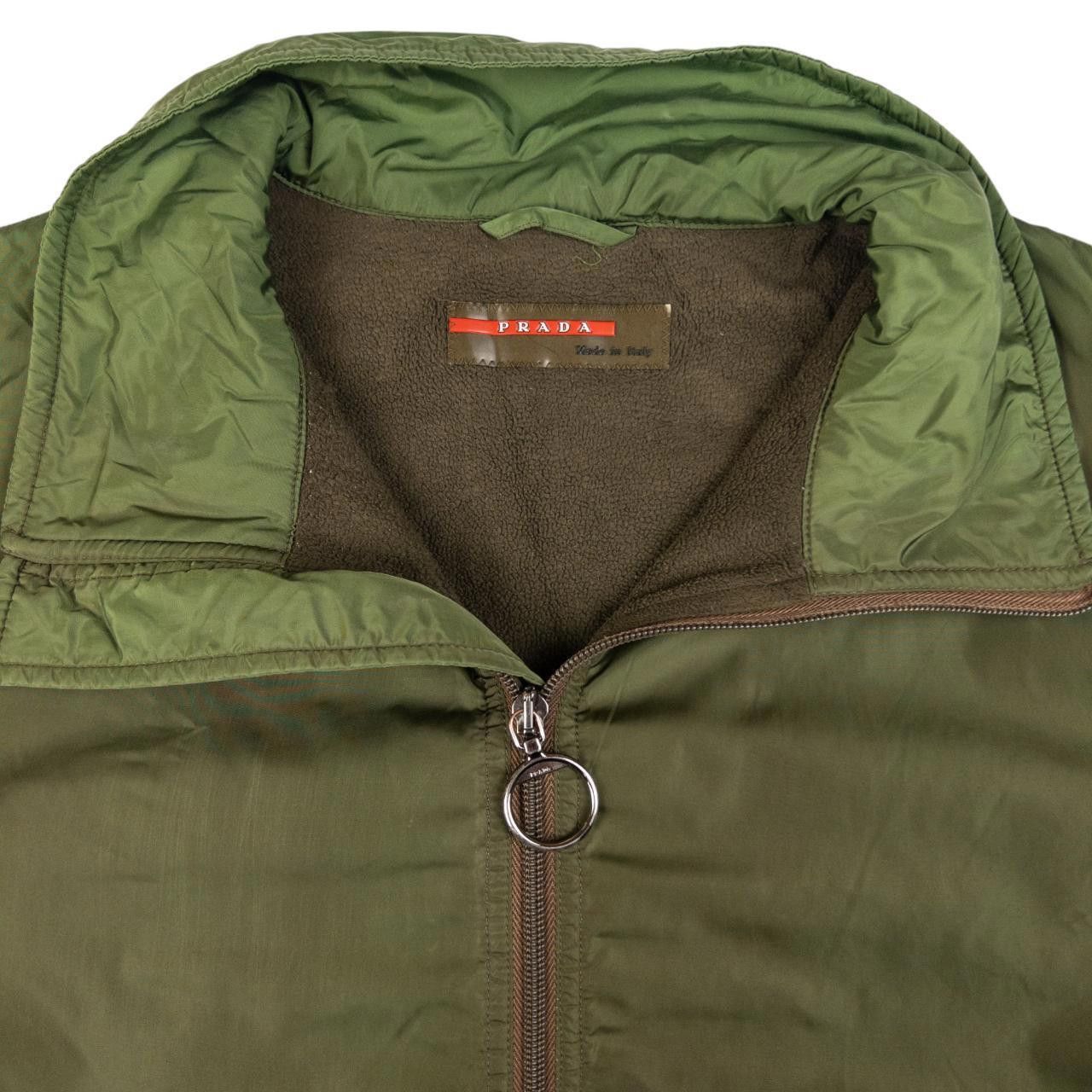 Prada Vintage Prada Sport Fleece Lined Jacket Size XL Size US XL / EU 56 / 4 - 4 Thumbnail