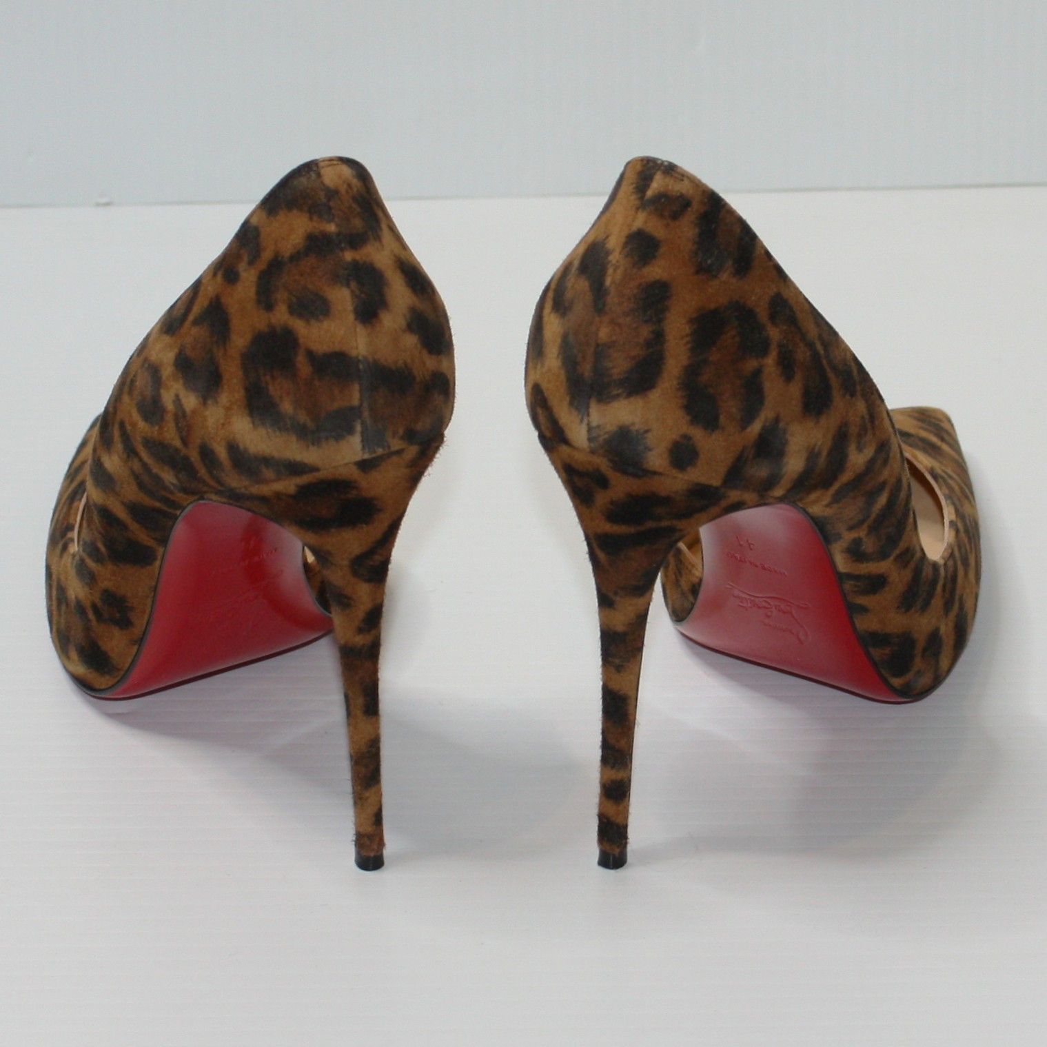 Christian Louboutin Iriza 100 Leopard Kitty Pony Hair Pump Shoes EU 41 / US 11 Size US 11 / IT 41 - 5 Thumbnail