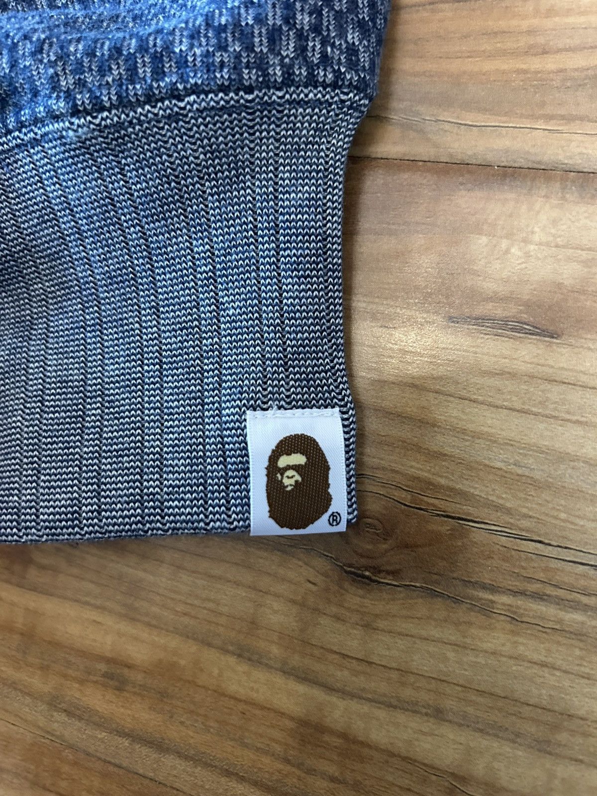 Bape NEW Bape Indigo Shark Full Zip Hoodie Size US M / EU 48-50 / 2 - 9 Thumbnail