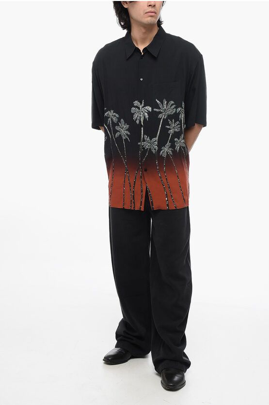 Celine o1y1024 Patterned Shirt in Multicolor Size US S / EU 44-46 / 1 - 5 Thumbnail