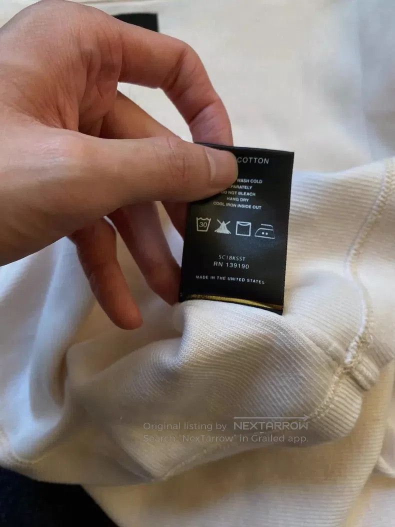 Fear of God Fear of God White Inside Out Top. Size US S / EU 44-46 / 1 - 4 Thumbnail
