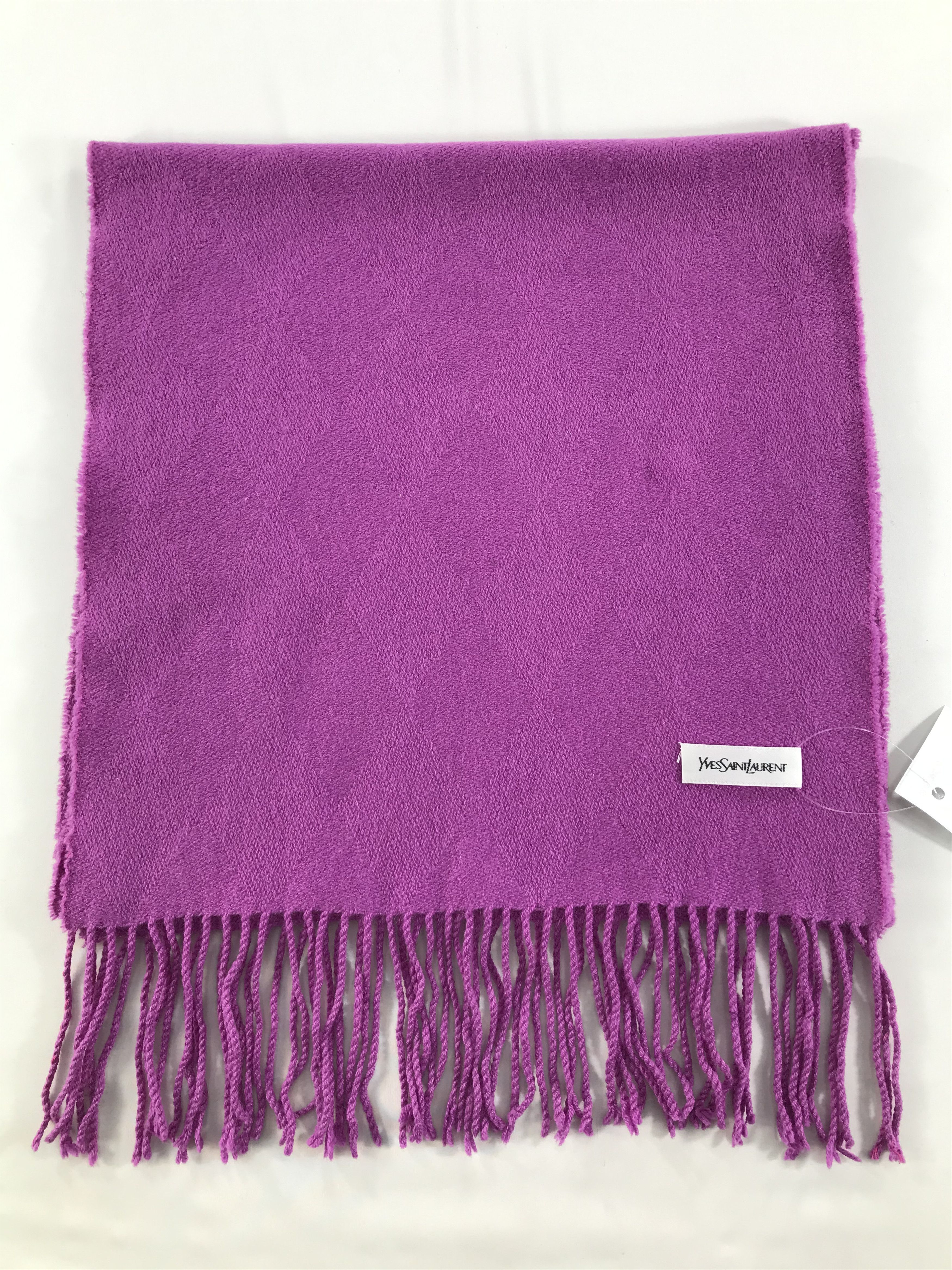 Yves Saint Laurent Vintage Yves Saint Laurent Scarf/Muffler/Neckwear MF1365 Size ONE SIZE - 2 Thumbnail