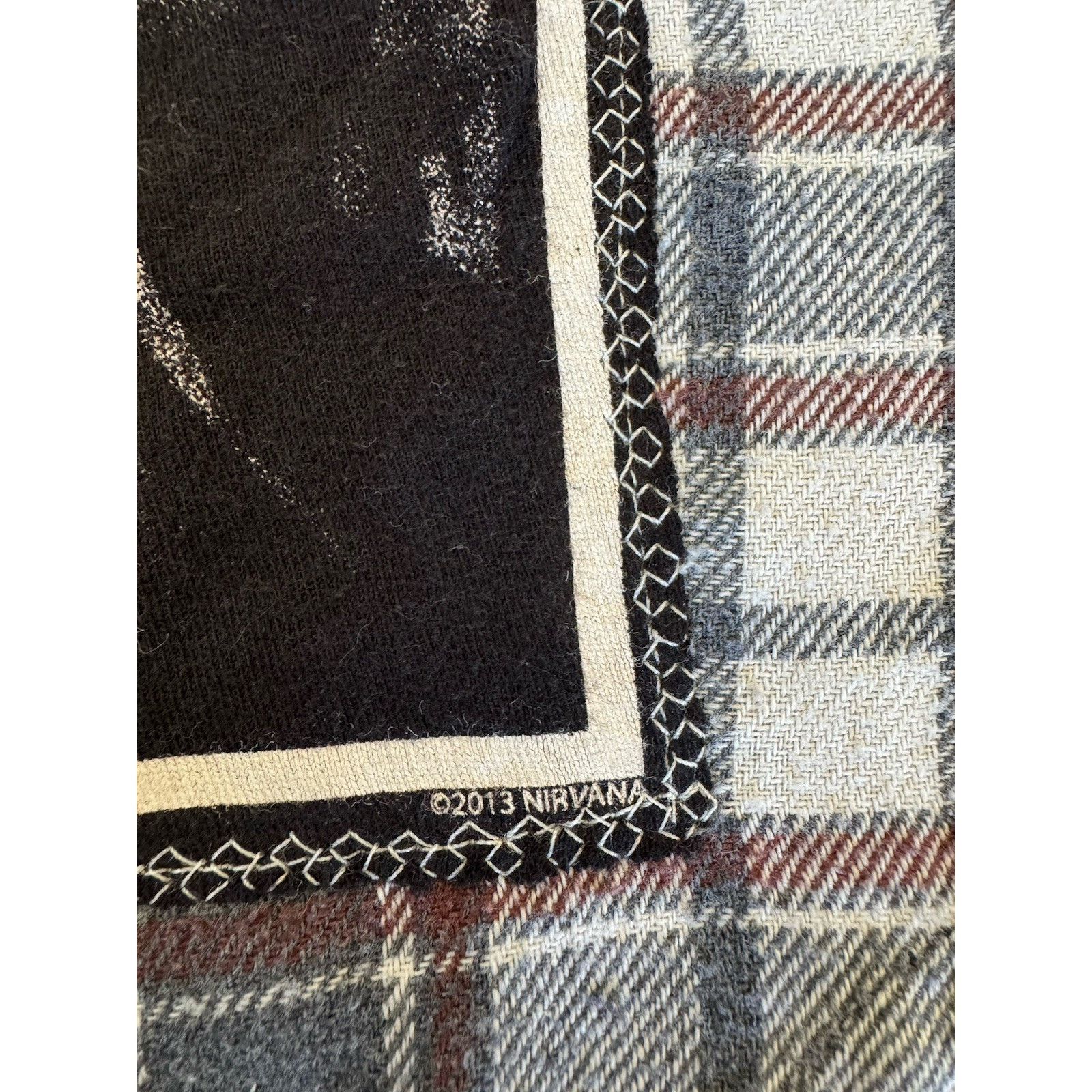Forever 21 NIRVANA Kurt Cobain Upcycled Retro Vintage Plaid Flannel M Size M / US 6-8 / IT 42-44 - 11 Thumbnail