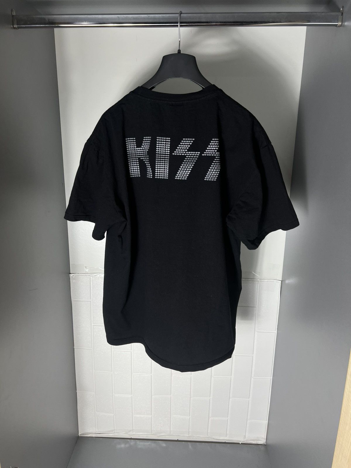 Band Tees × Vintage VERY RARE KISS ROCK T-SHIRT DOUBLE PRINTED WORLD TOUR 90s Size US XL / EU 56 / 4 - 5 Thumbnail