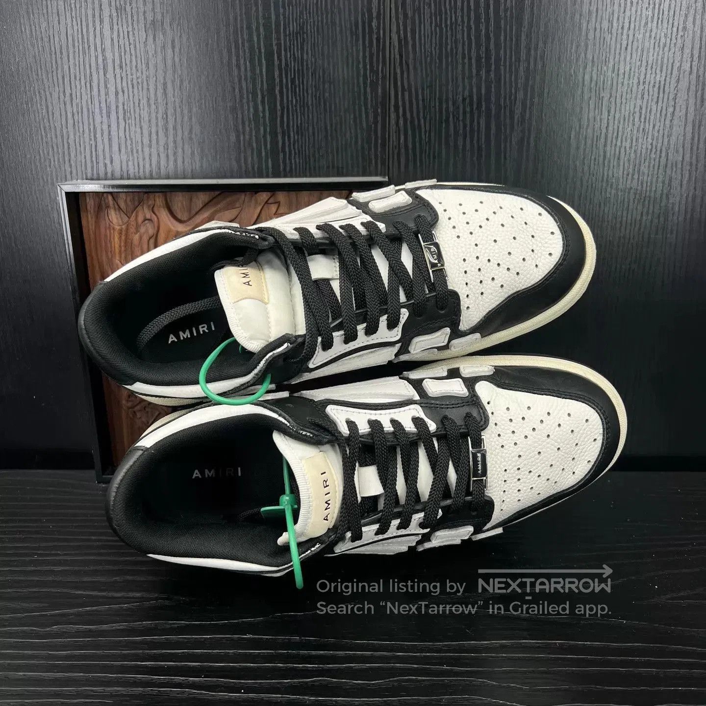 Amiri Black and White Low. Size US 10 / EU 43 - 6 Thumbnail