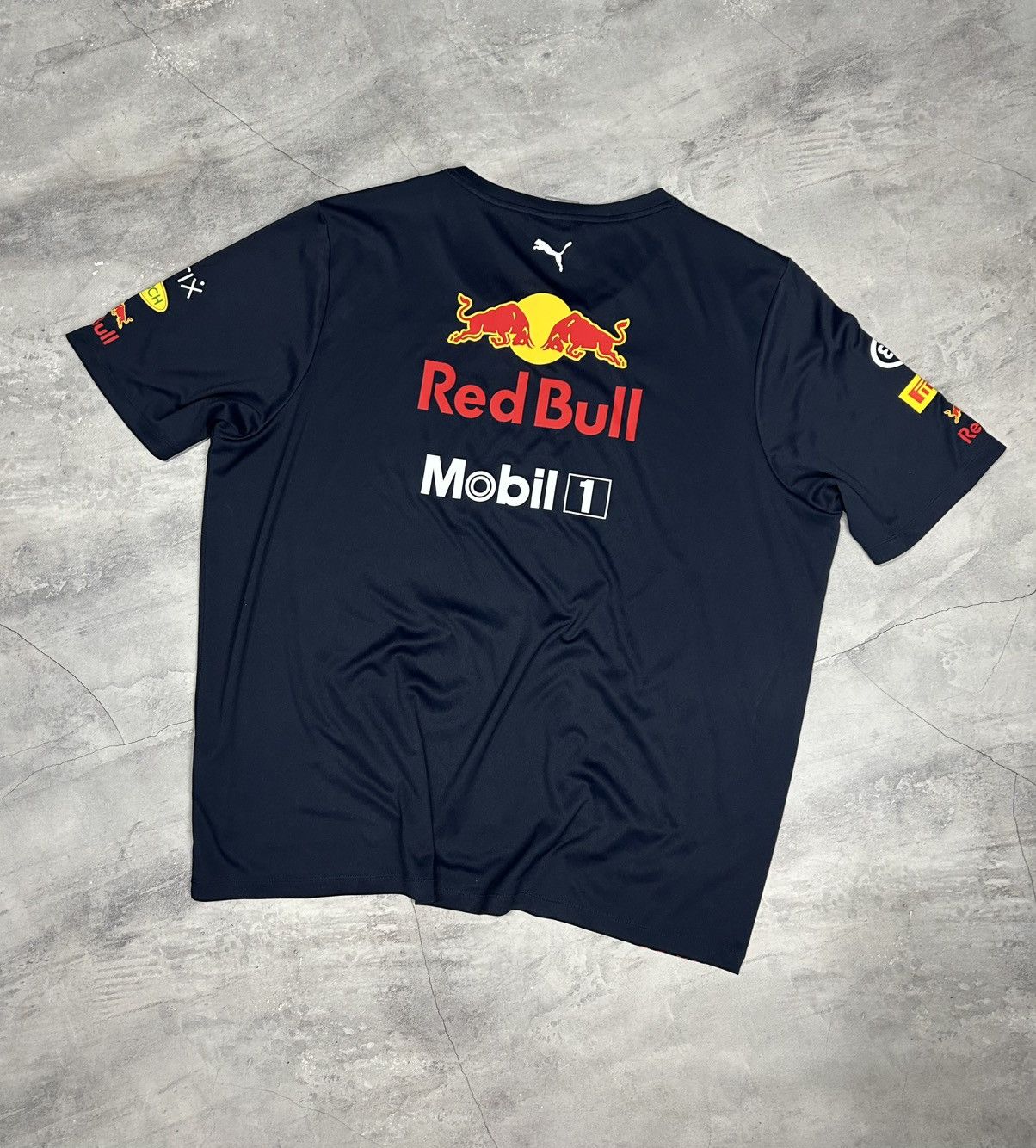 Puma Puma Red Bull Racing Blue T Shirt Size XL Size US XL / EU 56 / 4 - 6 Thumbnail