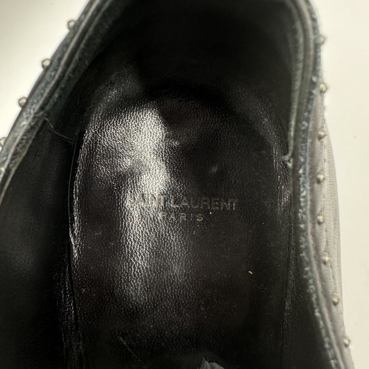 Saint Laurent Paris Saint Laurent Studded Oxford Shoes Size US 12.5 / EU 45-46 - 7 Thumbnail
