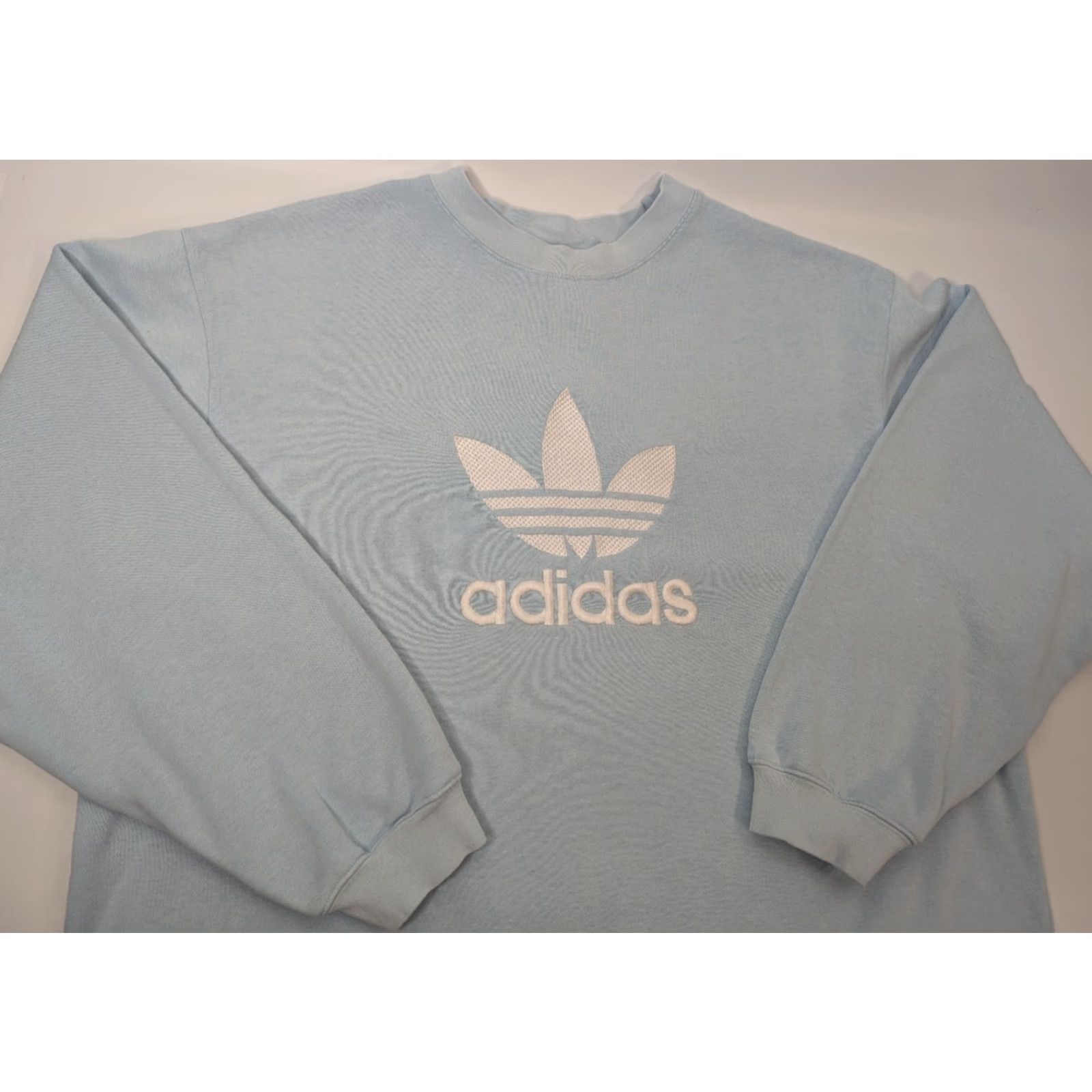 Adidas VINTAGE adidas Sweatshirt Embroidered Trefoil Logo 90s Y2K Streetwear Sz Large Size US L / EU 52-54 / 3 - 2 Thumbnail