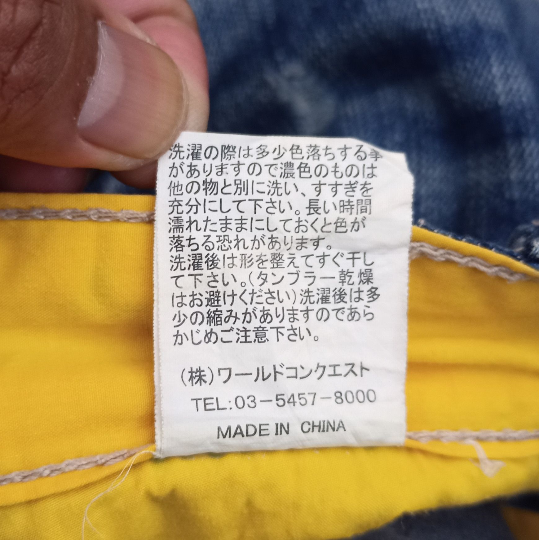 Japanese Brand BUZZSPUNKY Big Blowout Patched Distressed Flare Jeans Size US 29 - 23 Thumbnail