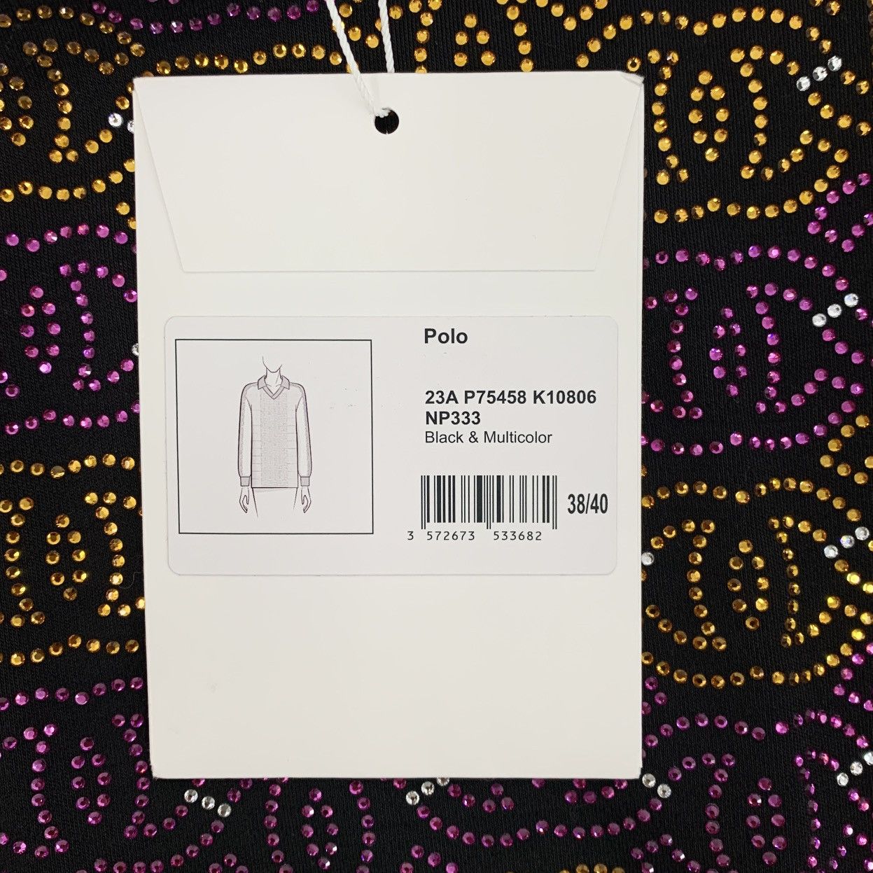 Chanel Chanel Color-block Logo Wool Long Sleeve Polo Shirt K26WX Size XS / US 0-2 / IT 36-38 - 7 Thumbnail