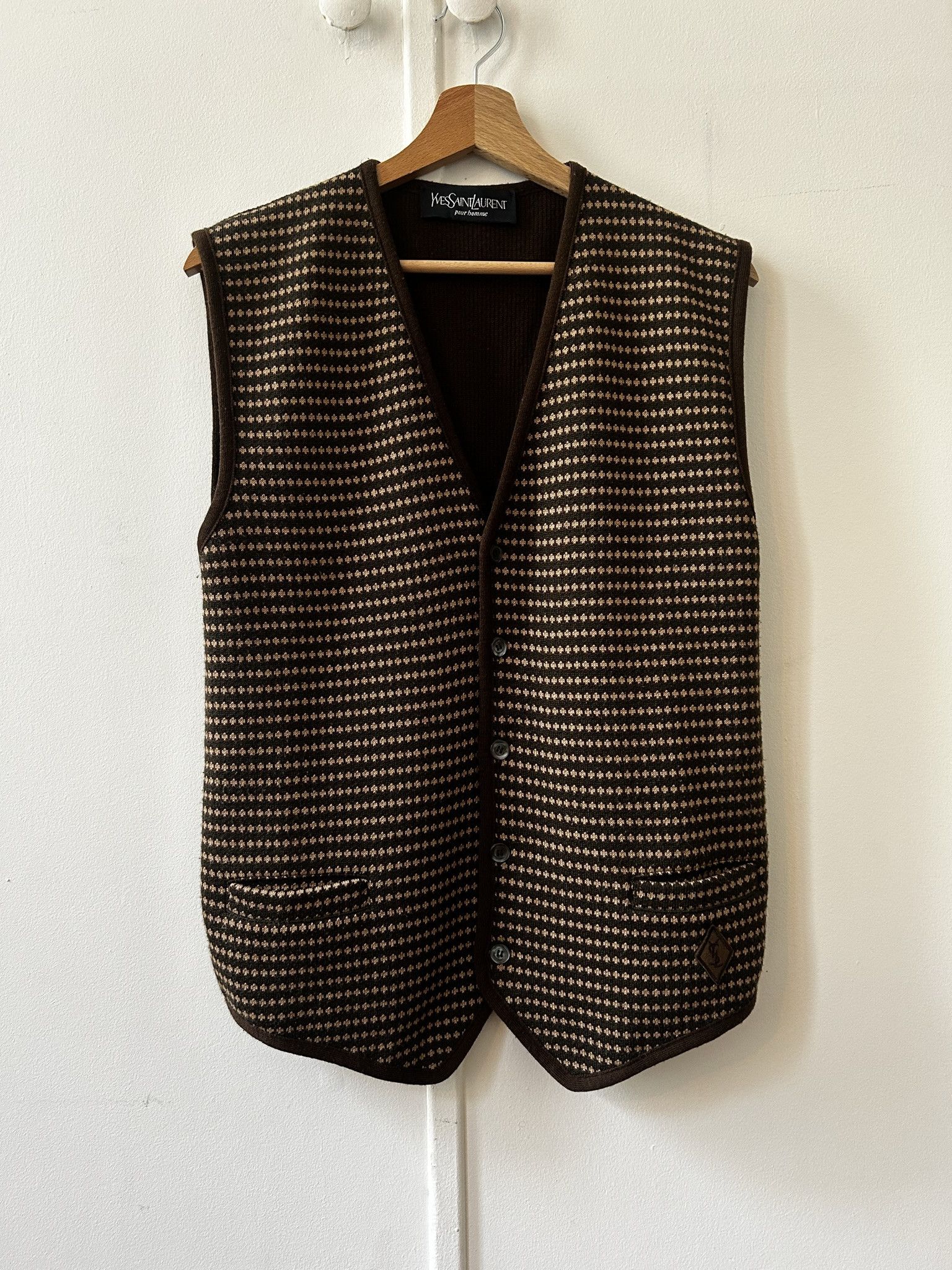Yves Saint Laurent Yves Saint Laurent vintage waist coat Size US L / EU 52-54 / 3 - 1 Thumbnail