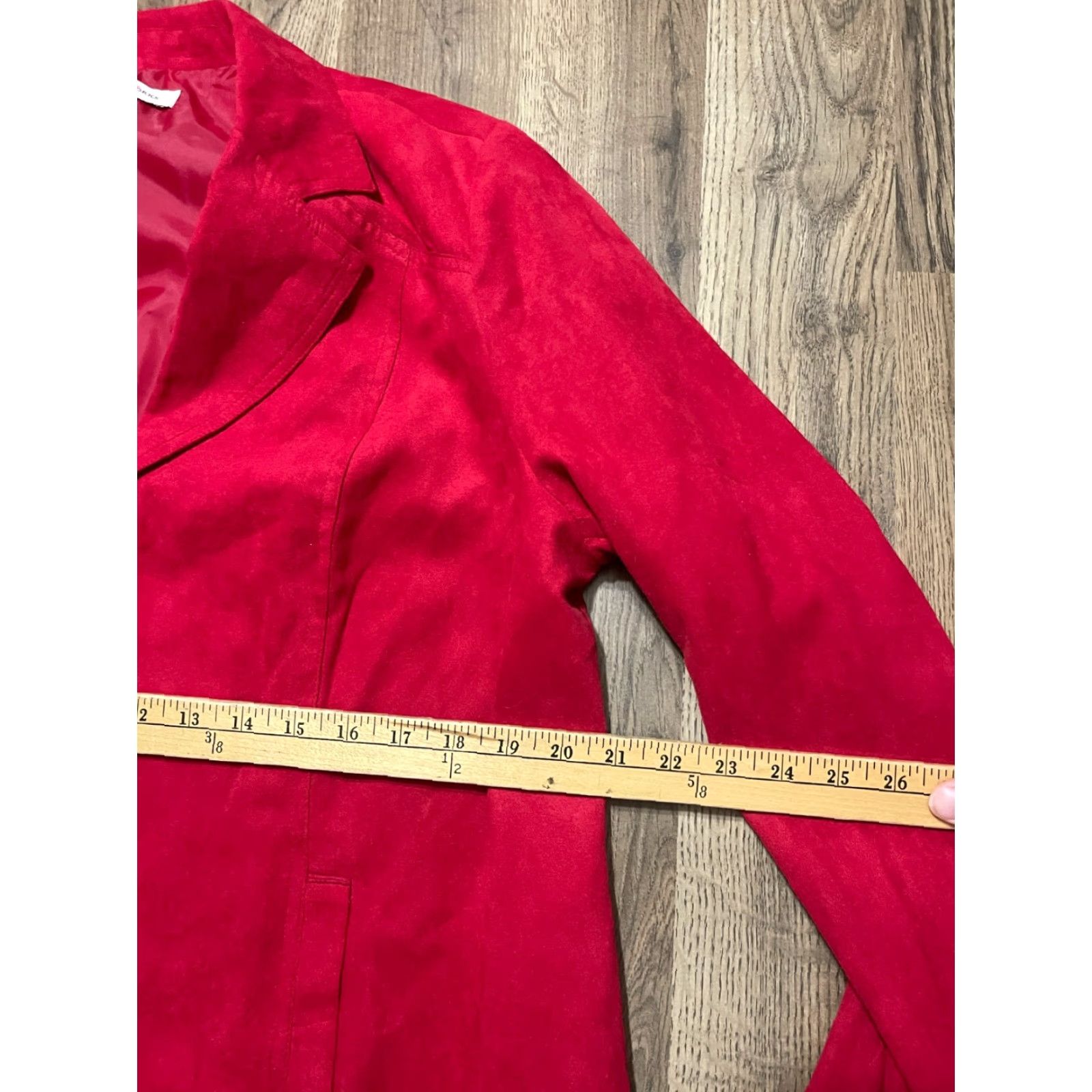 Vintage Studio Works Jacket Women's Size 14 Red Full Zip Long Sleeve Size XL / US 12-14 / IT 48-50 - 5 Thumbnail