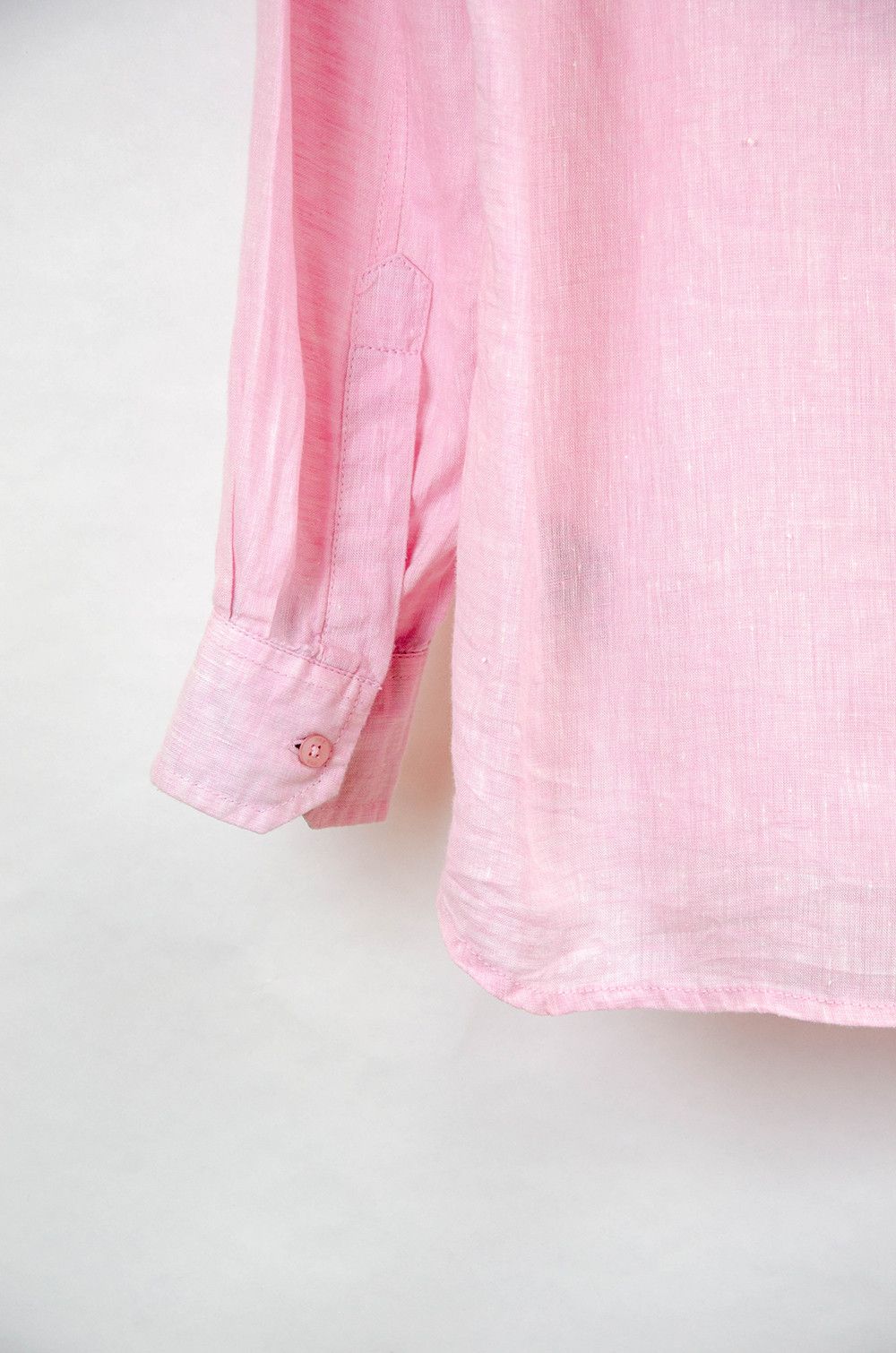 MC2 Saint Barth MC2 Saint Barth Pink Linen Shirt - Size L Size US L / EU 52-54 / 3 - 5 Thumbnail
