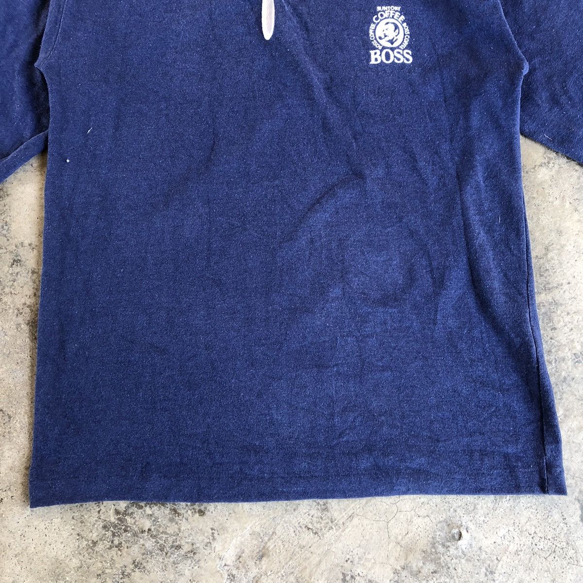 Japanese Brand × Vintage 🔥Rare🔥Suntory Boss Coffee Embroidered Logo Polo Rugby Shirts Size US M / EU 48-50 / 2 - 3 Thumbnail