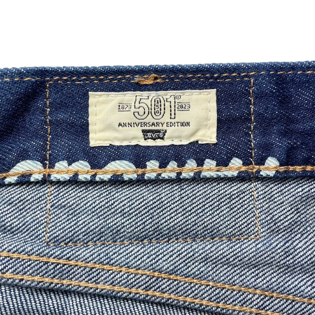 Levi's Vintage Clothing 2020s Levi's 150th Anniversary 501 Banner Denim - 34x34 Size US 34 / EU 50 - 7 Thumbnail