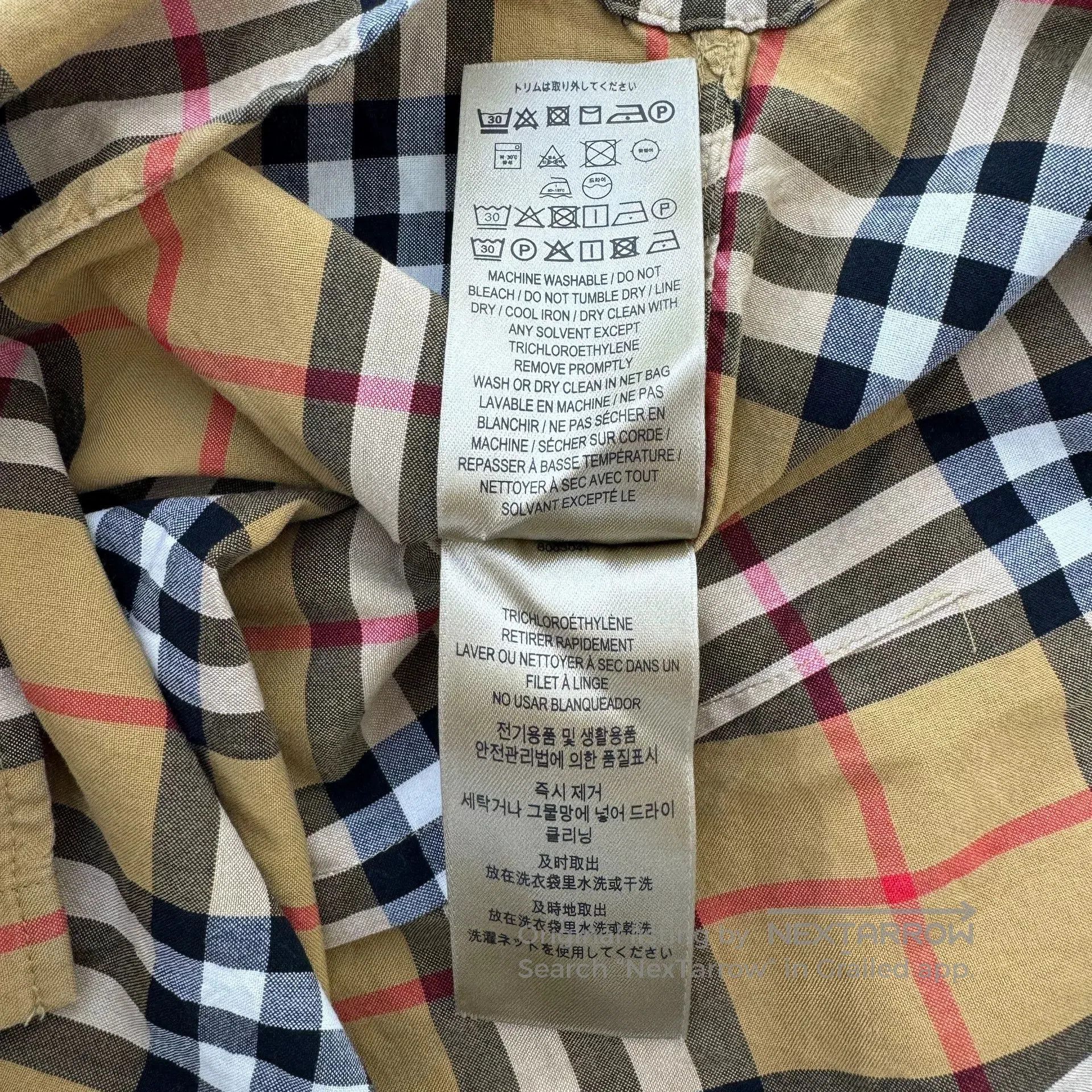 Burberry Burberry Classic Check Shirt. Size M / US 6-8 / IT 42-44 - 7 Thumbnail