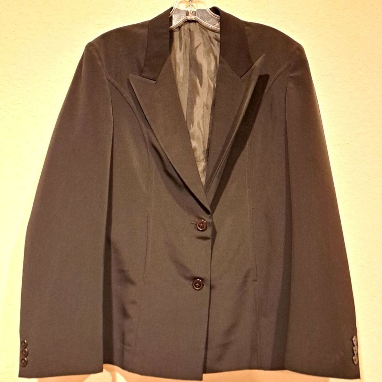 Other Clipper black one-button blazer two pockets size L Size L / US 10 / IT 46 - 1 Thumbnail