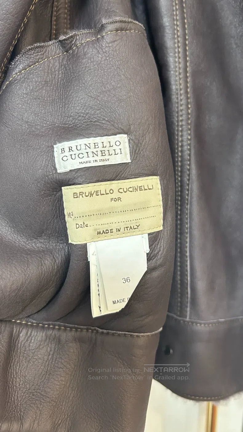 Brunello Cucinelli Brunello Cucinelli Fur Vest, Lamb Fur Size XXS / US 00 / IT 34 - 7 Thumbnail