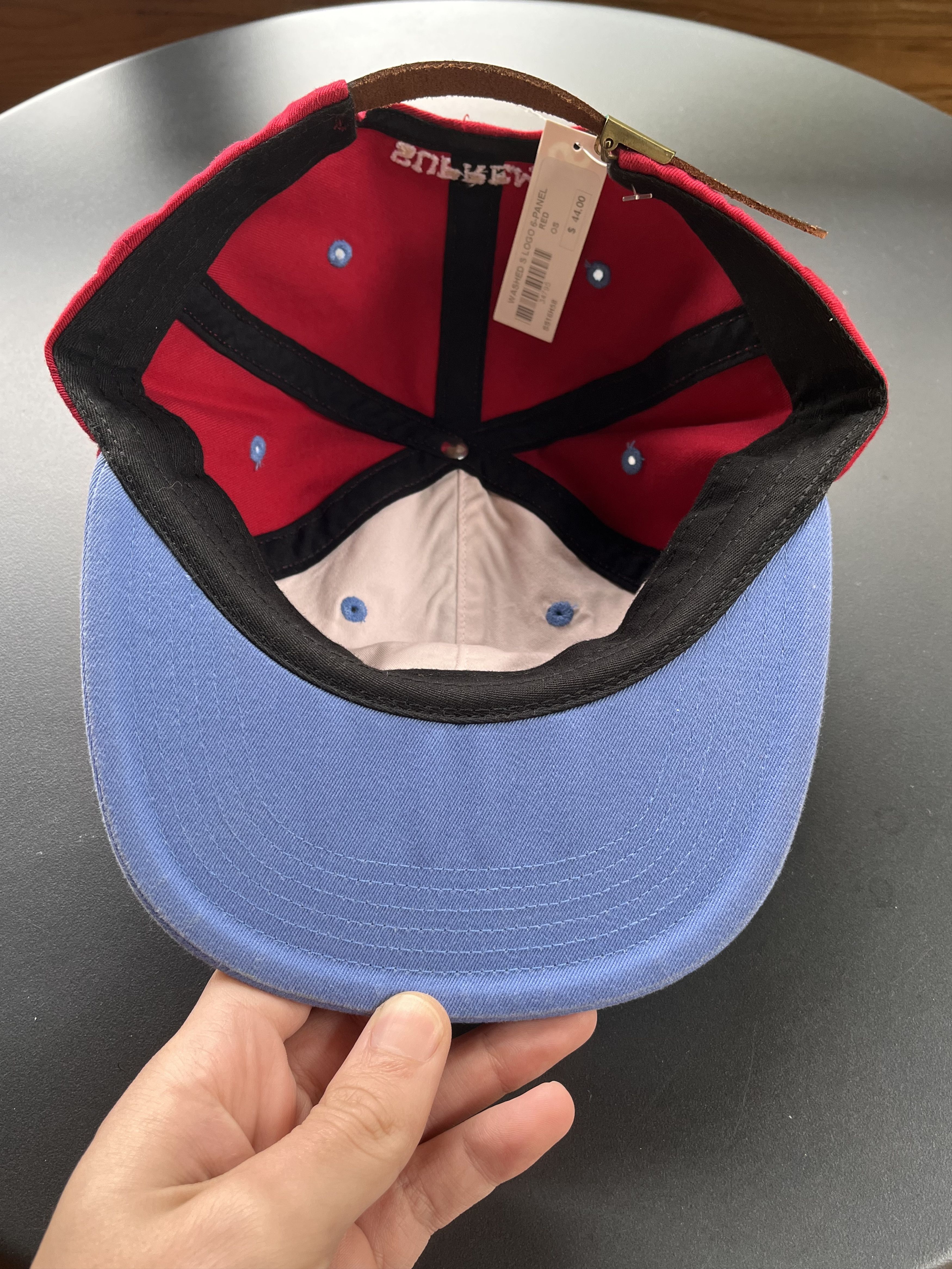 Supreme Supreme Washed Tonal S Logo 6-Panel Cap Size ONE SIZE - 6 Thumbnail