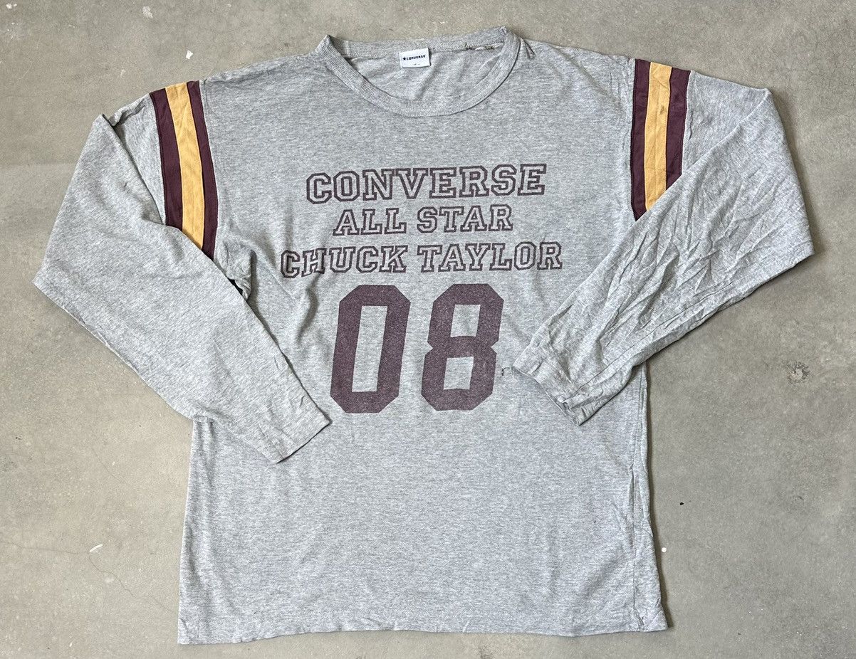 Converse VINTAGE CONVERSE ALL STAR CHUCK TAYLOR RAGLAN DISTRESSED Size US M / EU 48-50 / 2 - 1 Thumbnail