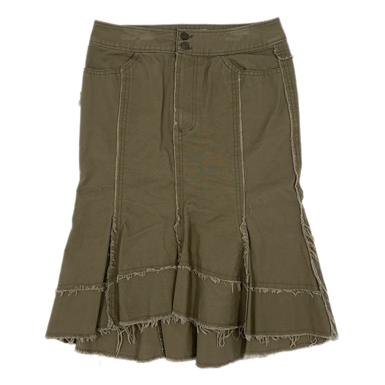 14th Addiction × If Six Was Nine × Share Spirit Homme Share Spirit Grace Flared Skirt Size 28" / US 6 / IT 42 - 1 Thumbnail