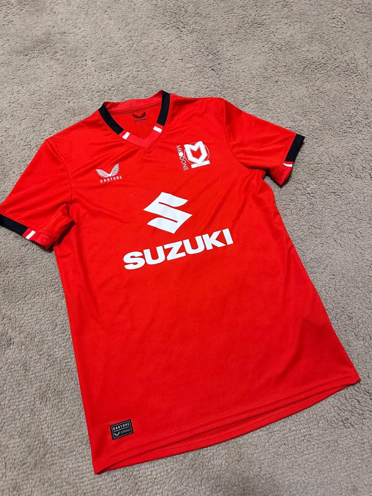 Castore Castore MK Dons 23/24 Away Football Shirt Soccer Jersey Size US M / EU 48-50 / 2 - 2 Thumbnail
