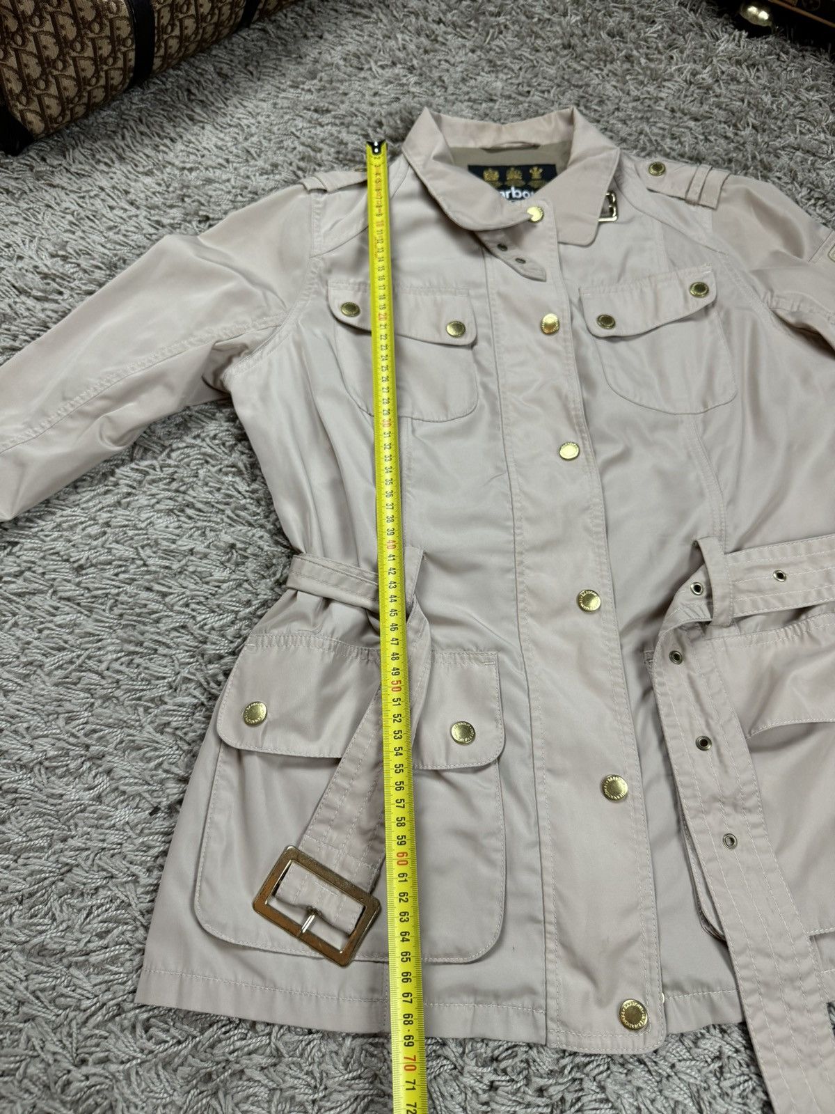 Barbour Trench coat Barbour International original streetwear item Size L / US 10 / IT 46 - 8 Thumbnail