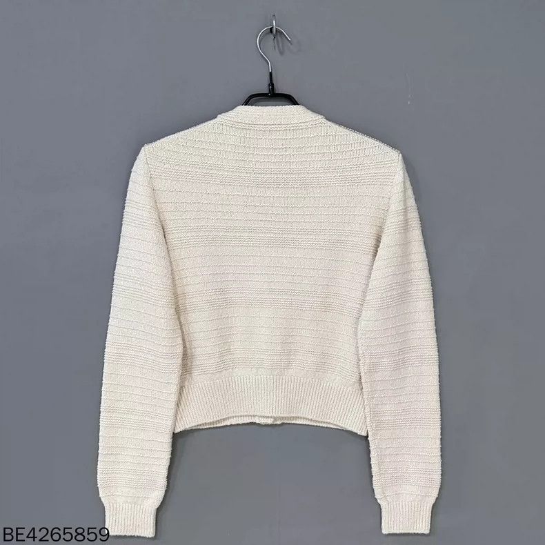 Loro Piana LORO PIANA Striped knitted cardigan Size XS / US 0-2 / IT 36-38 - 3 Thumbnail