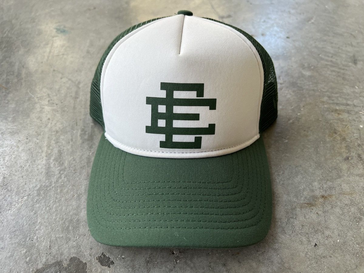 Eric Emanuel Eric Emanuel New Era Trucker Hat Green Size ONE SIZE - 1 Thumbnail
