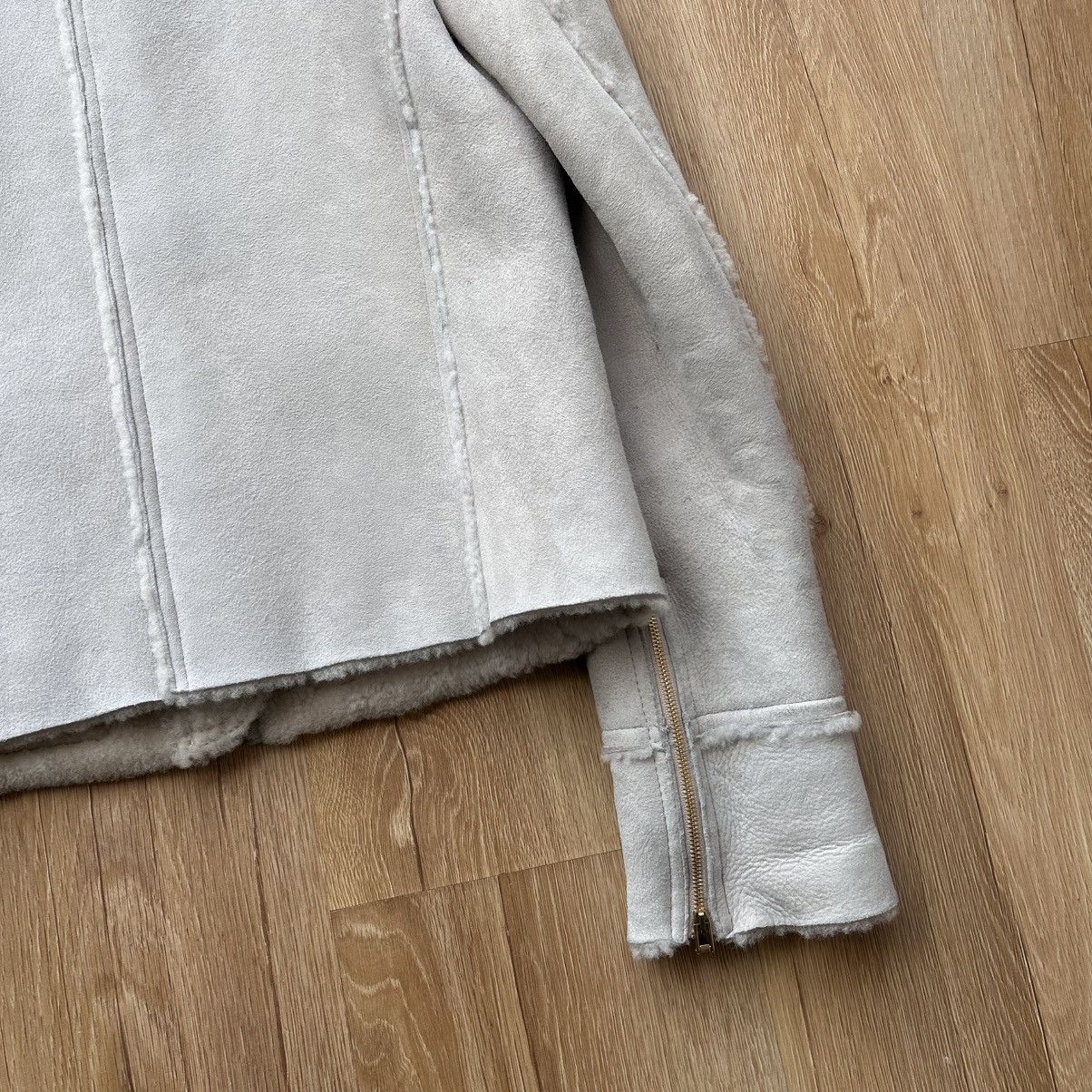 Gucci Gucci by Tom Ford Shearling Moto Jacket Size M / US 6-8 / IT 42-44 - 11 Thumbnail
