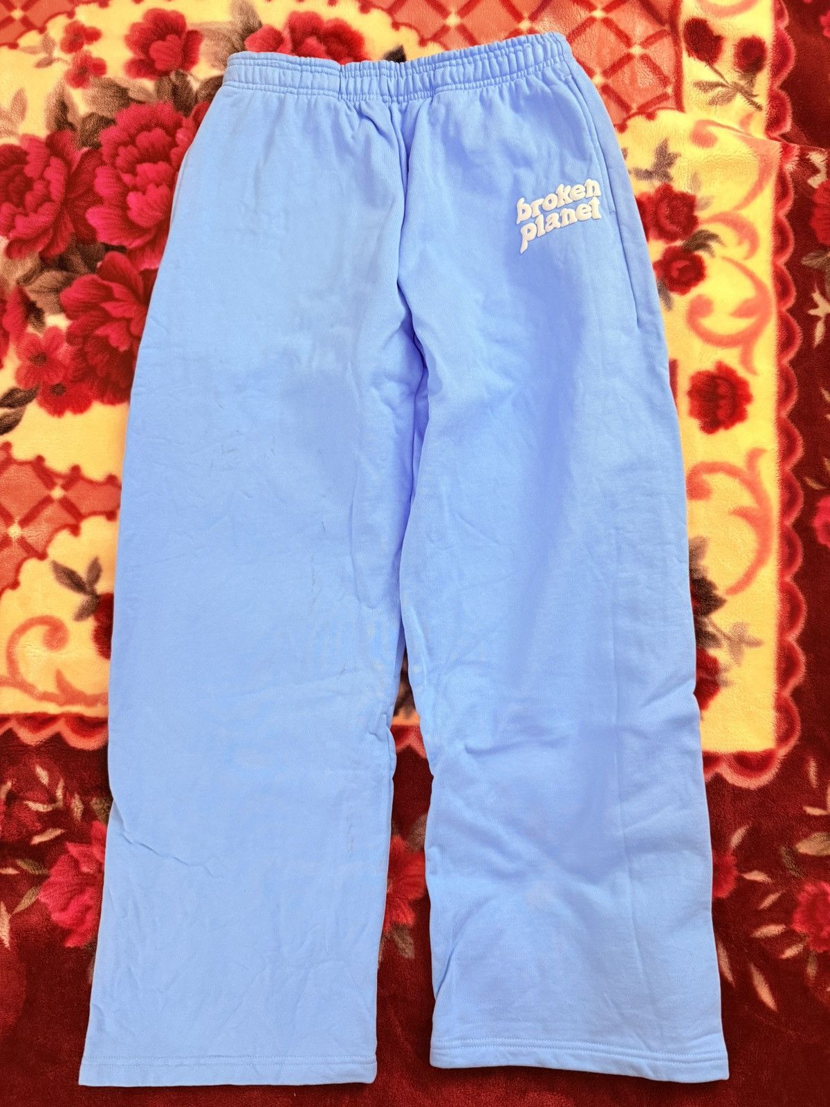 Broken Planet Broken Planet Straight Leg Sweatpants “Blue” Size Large🔥 Size US 34 / EU 50 - 1 Thumbnail