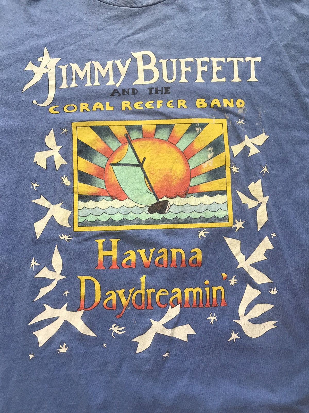 Band Tees × Vintage Vintage Tour Havana 97-98 Jimmy Buffet Size US XL / EU 56 / 4 - 2 Thumbnail