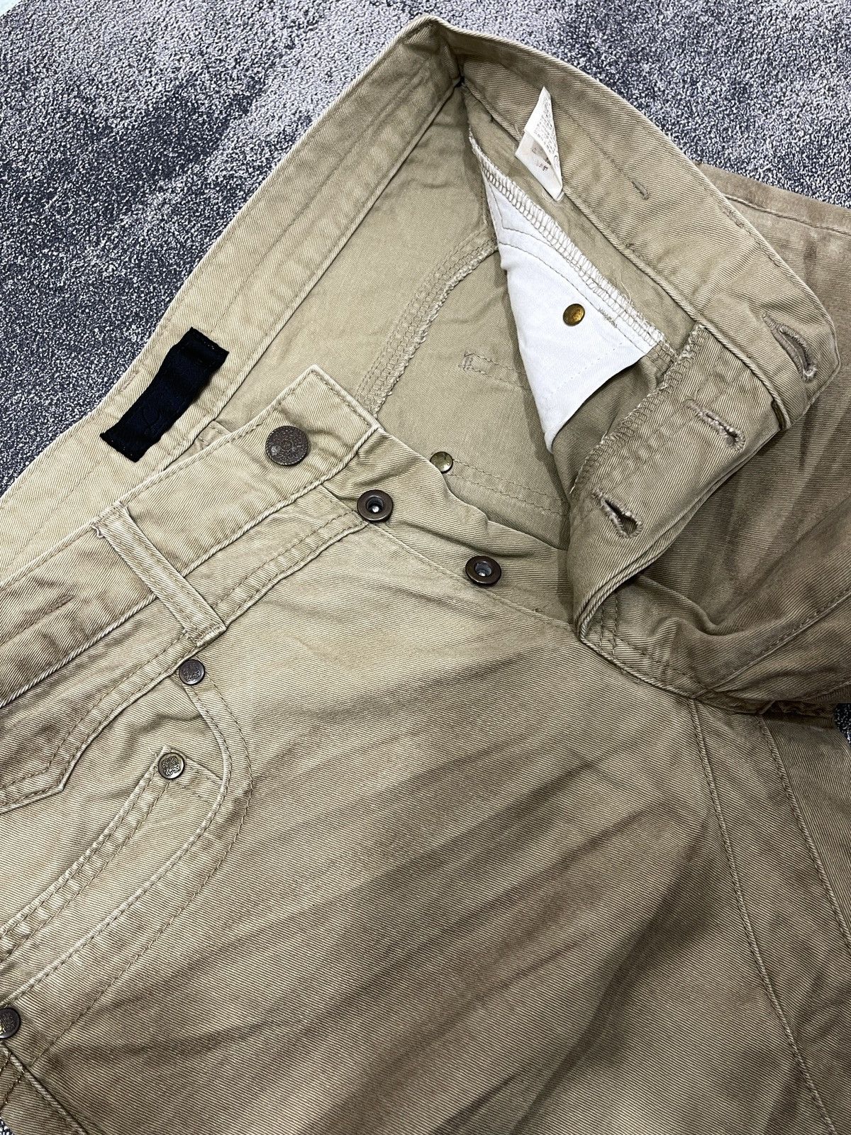 JACKROSE Rare Jackrose Luv Maison Faded Flare Pants Size US 32 / EU 48 - 6 Thumbnail