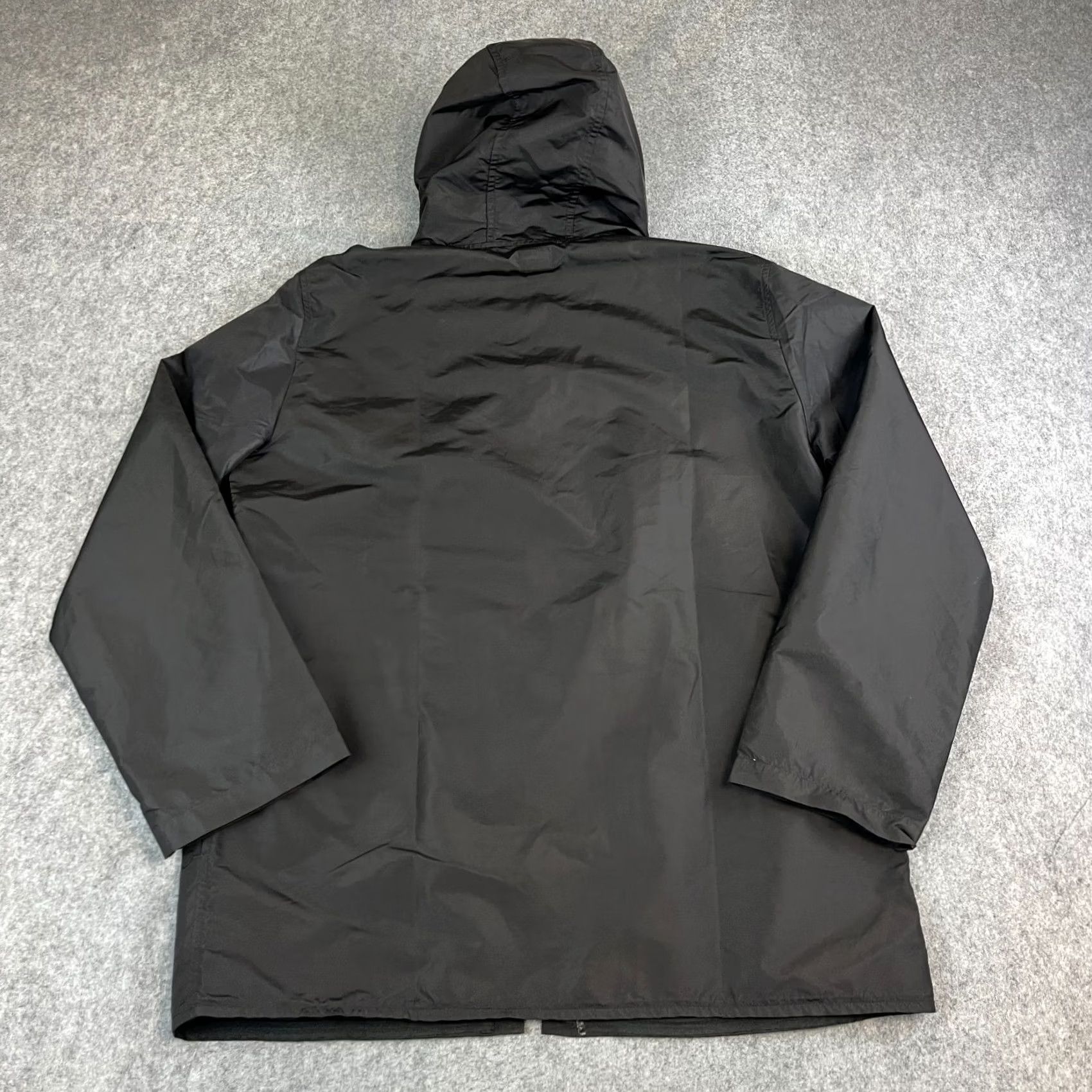 Vintage VINTAGE C.P. Company Jacket Mens Lightweight Black Full Zip Hooded XL Oversize Size US XL / EU 56 / 4 - 2 Thumbnail