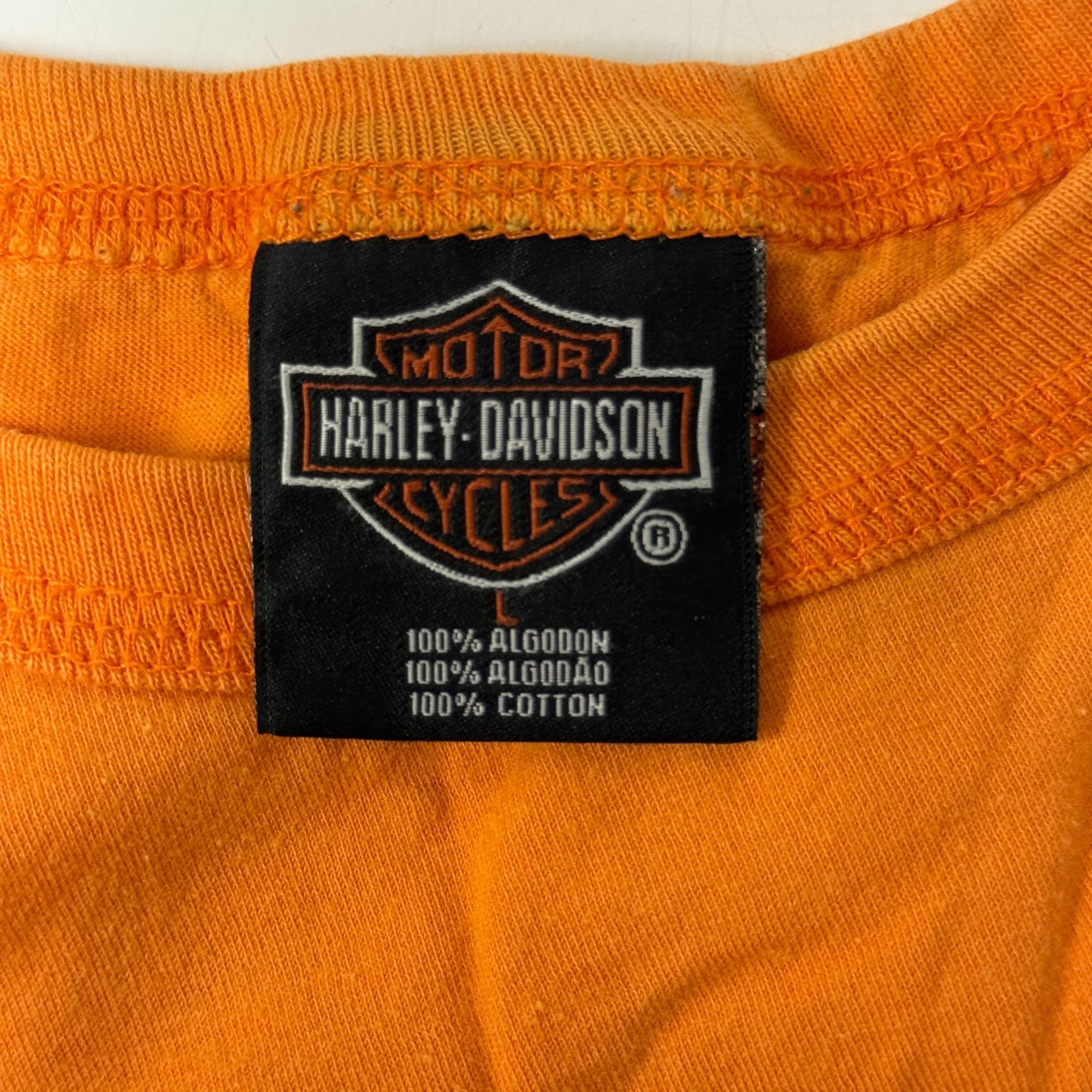 Harley Davidson Vtg Harley Davidson Motorcycle Tank Top CANCUN MEXICO Tank Size US L / EU 52-54 / 3 - 5 Thumbnail