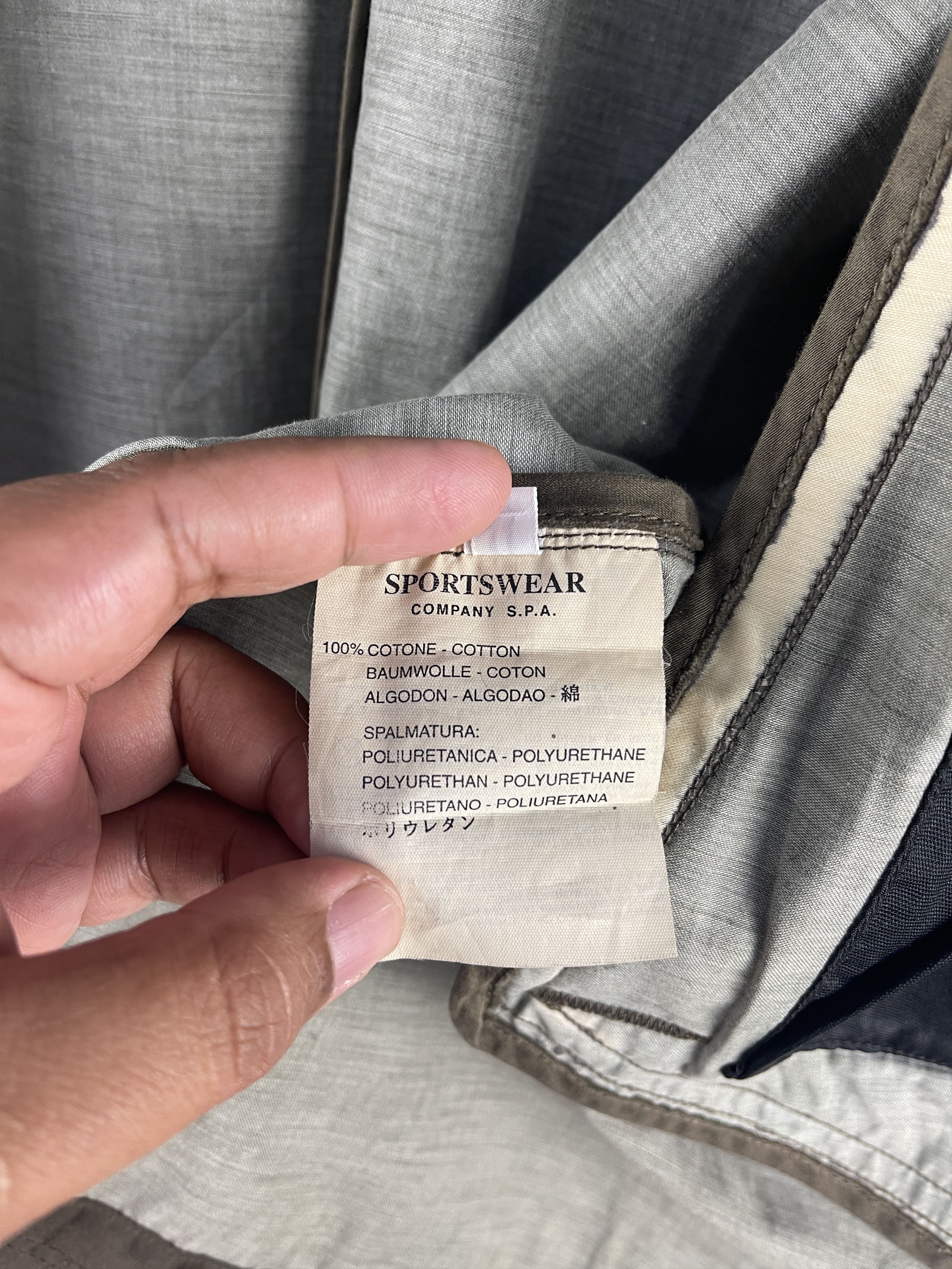 Stone Island Vintage Stone Island Raso Gommato Jacket Size US L / EU 52-54 / 3 - 18 Thumbnail
